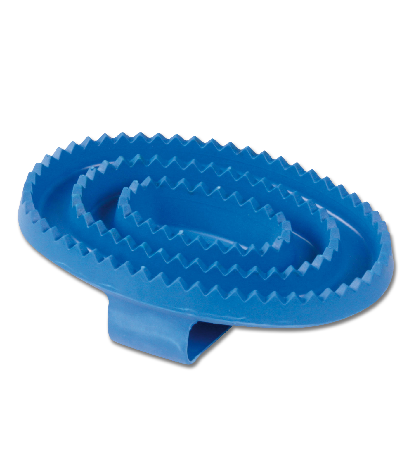 Gummistriegel blau