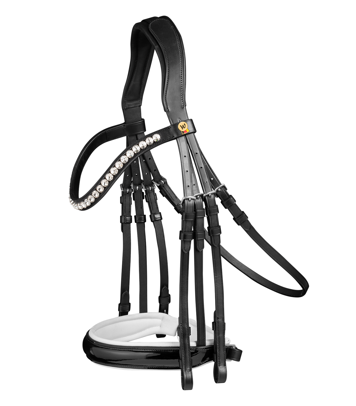 Reims Ito Mentonnière Pour - En Cuir De Harnais, Pour équitation De Reims Ito Mentonnière Pour - En Cuir De Harnais, Pour équitation De