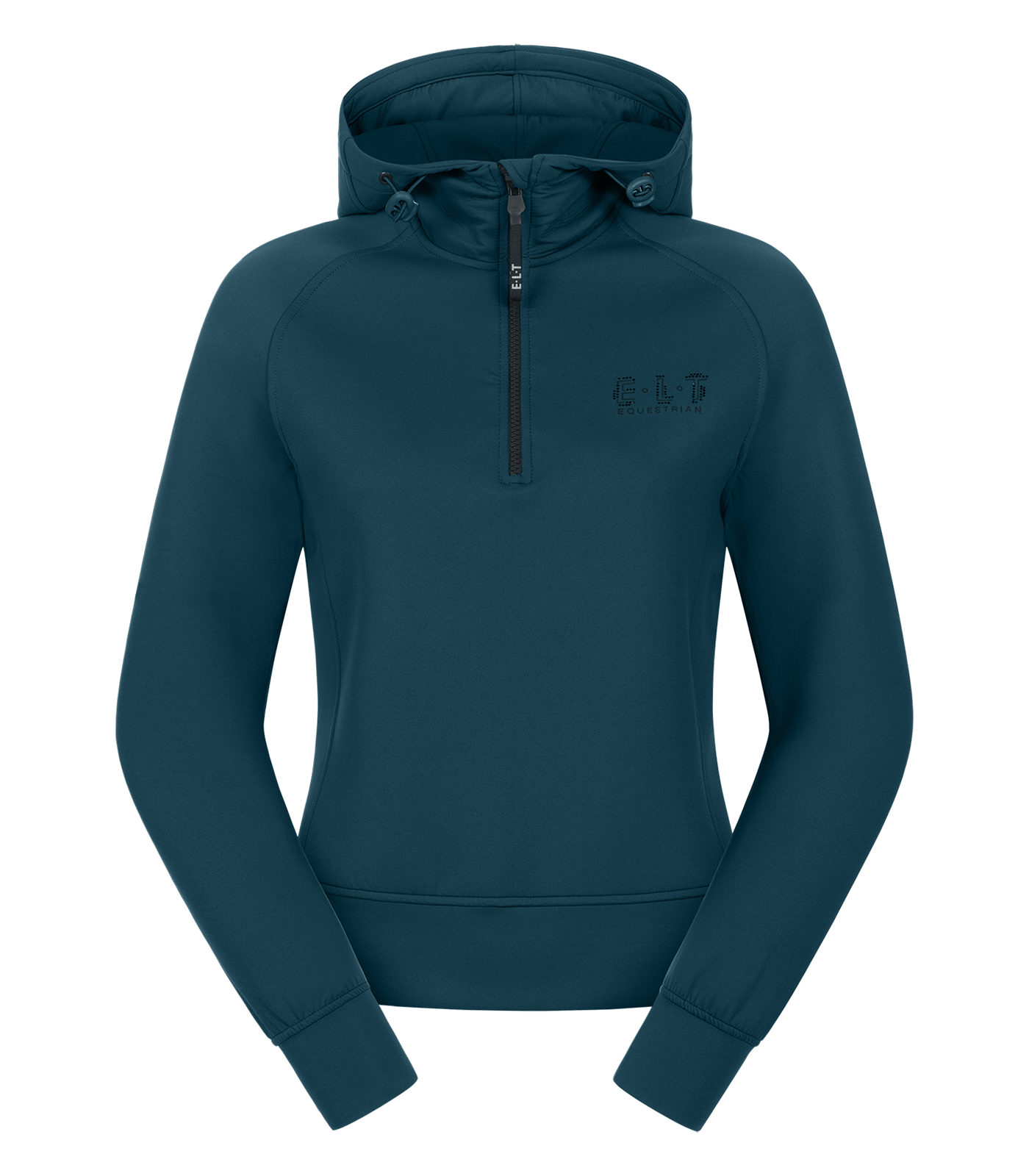 Funktions-Hoody Regensburg petrolblau