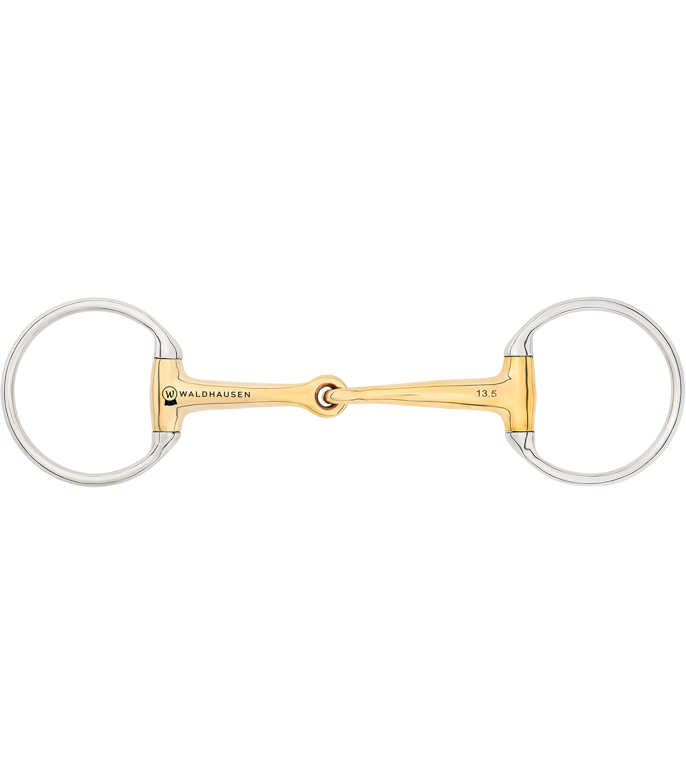 Olivové udidlo Waldhausen Cyprium, 1× lomené
