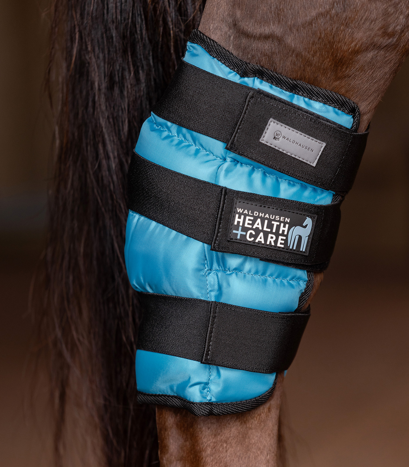 Waldhausen Health + Care hock gaiter gel, unit teal