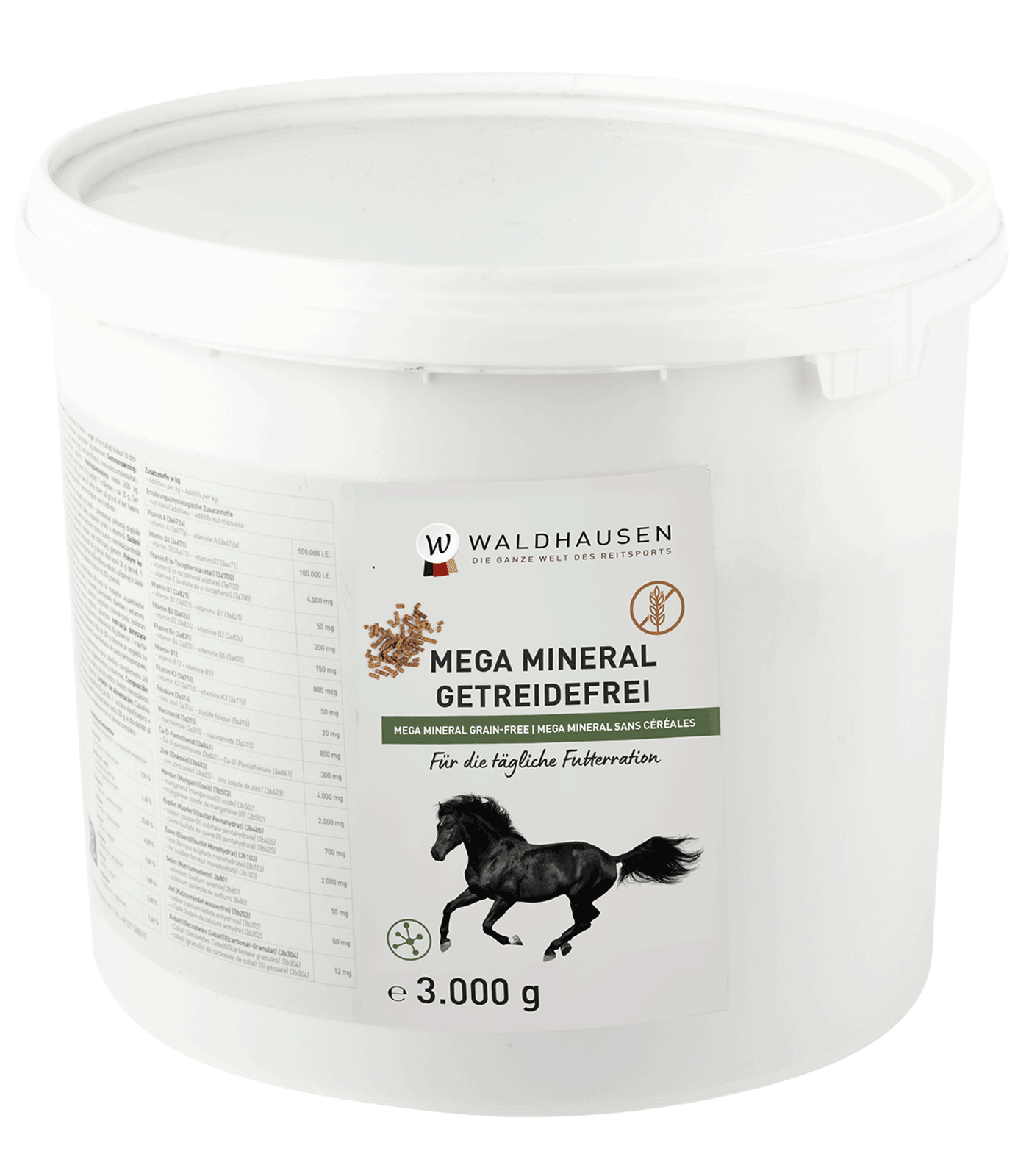 Mega Mineral senza cereali: per la razione giornaliera di cibo, 3 kg