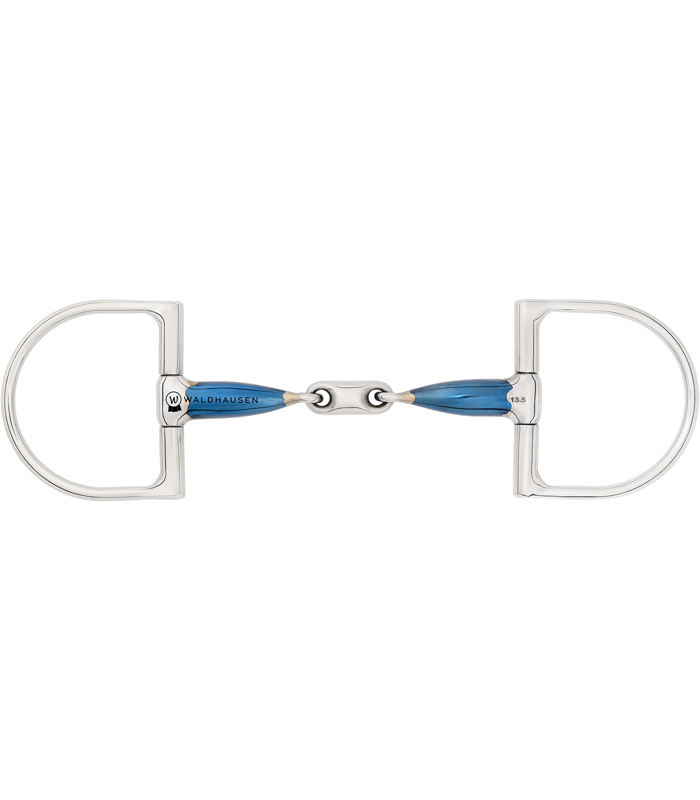 Udidlo Waldhausen Sweet Iron s D-kroužky, 2× lomené