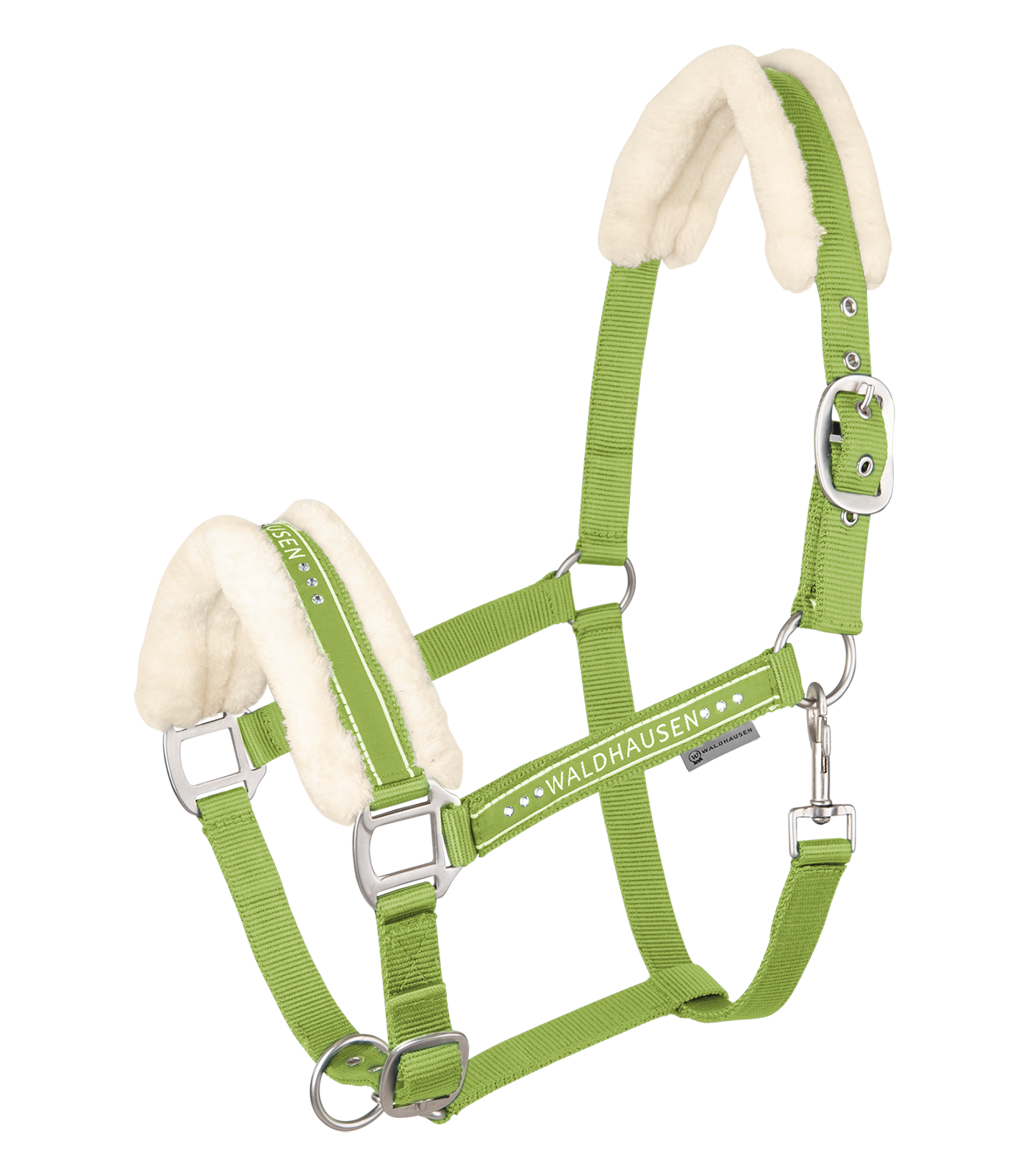 Cabezada Elegant verde pálido