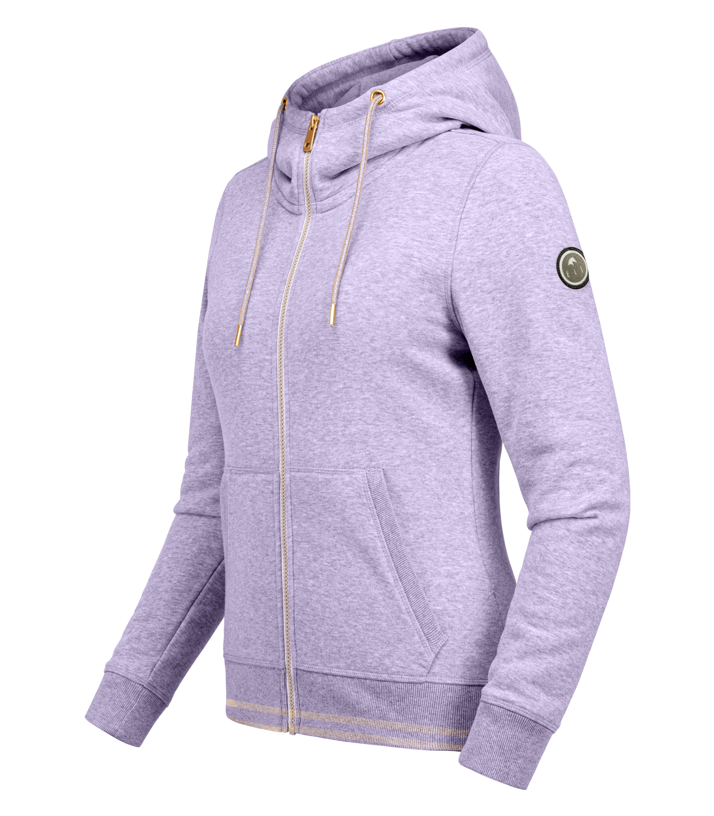 Hoody-Jacke Lille flieder