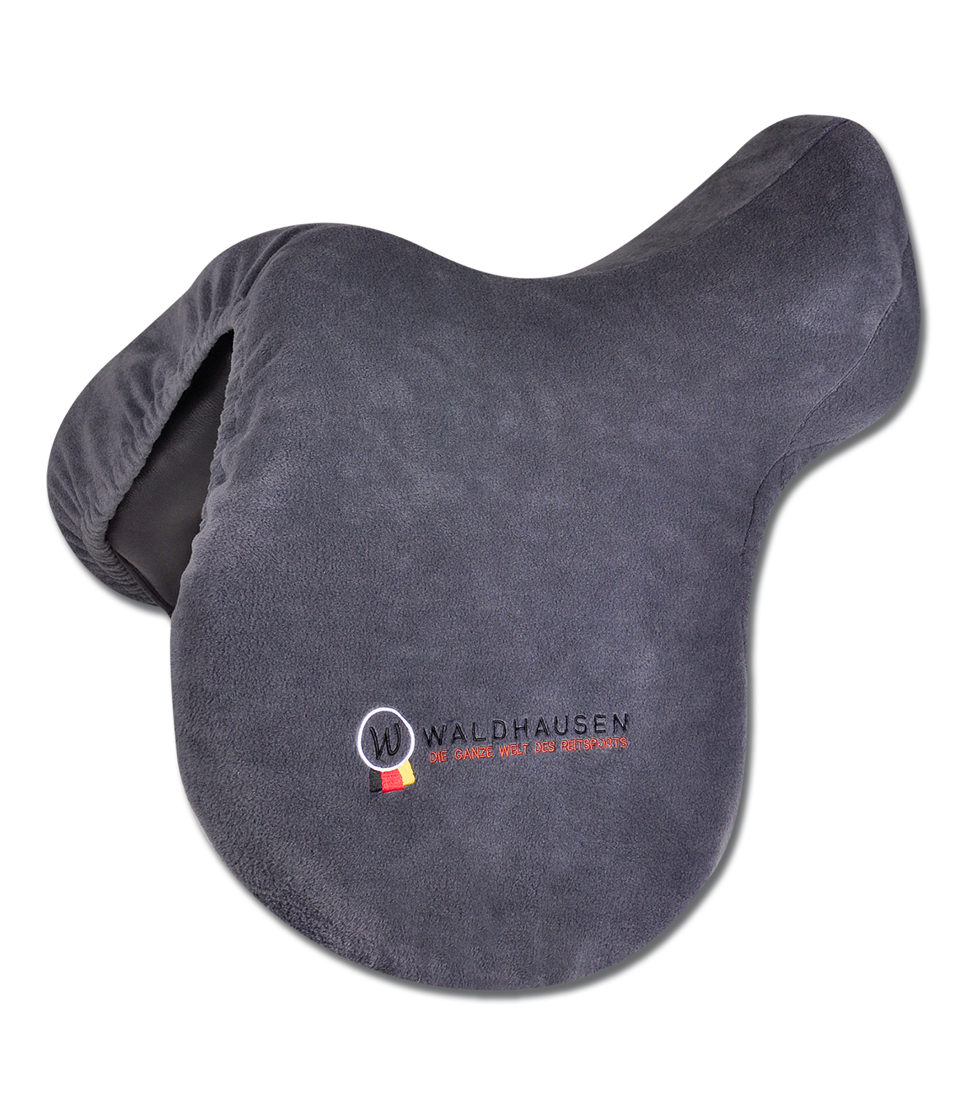 Protection de selle, polaire gris