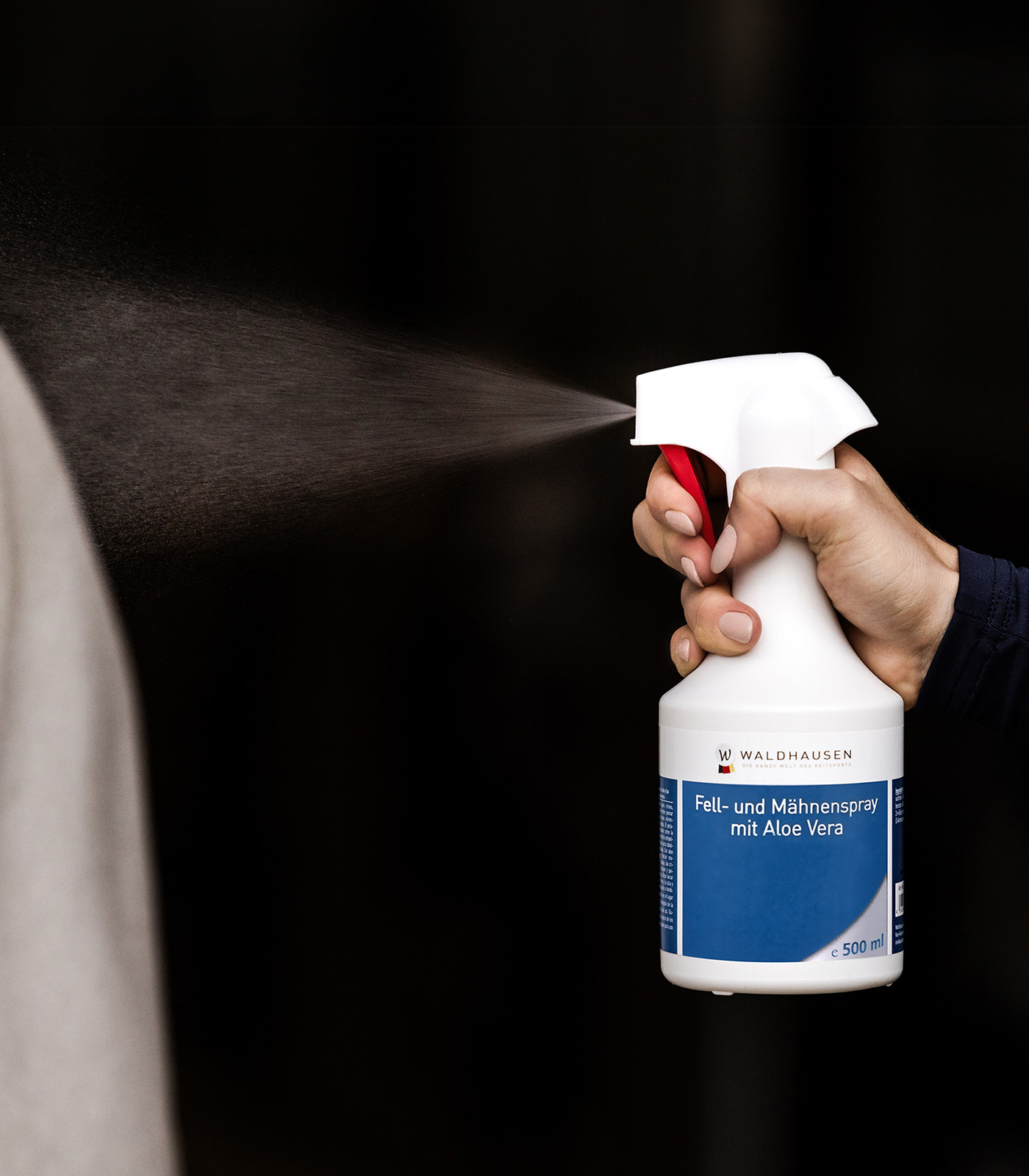 Coat and Mane Spray with aloe vera, 500 ml