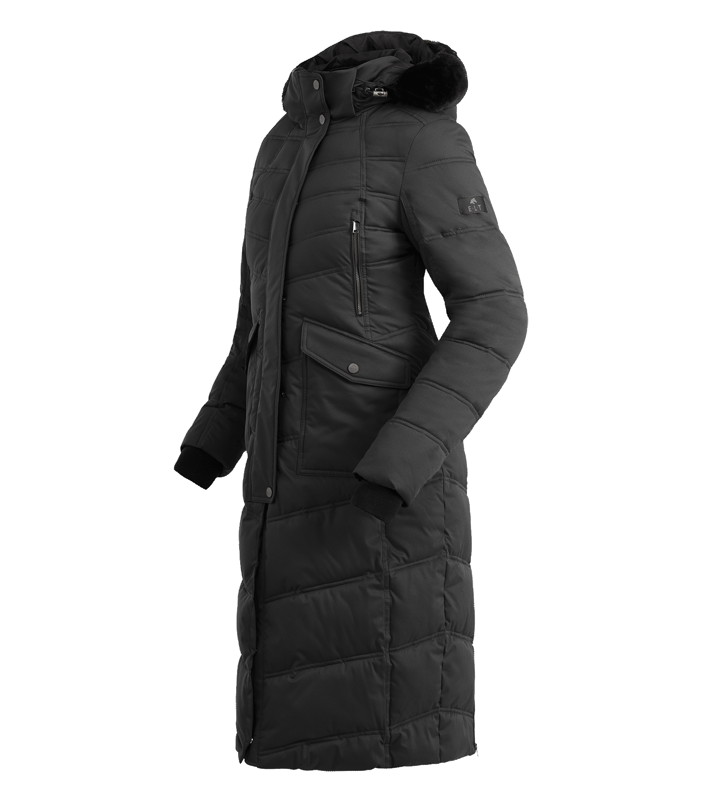 Saphira Riding Coat black