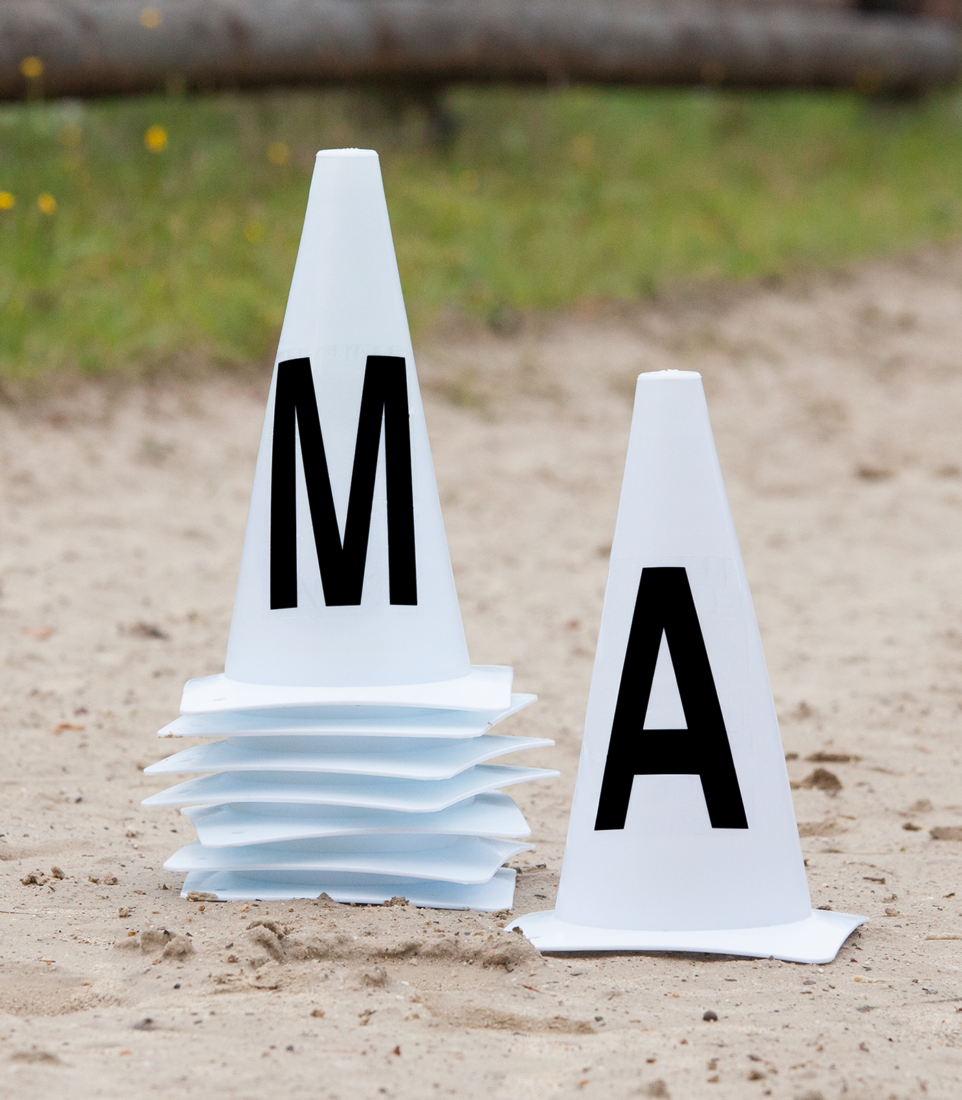 Arena marker cones, 20x40 m arena