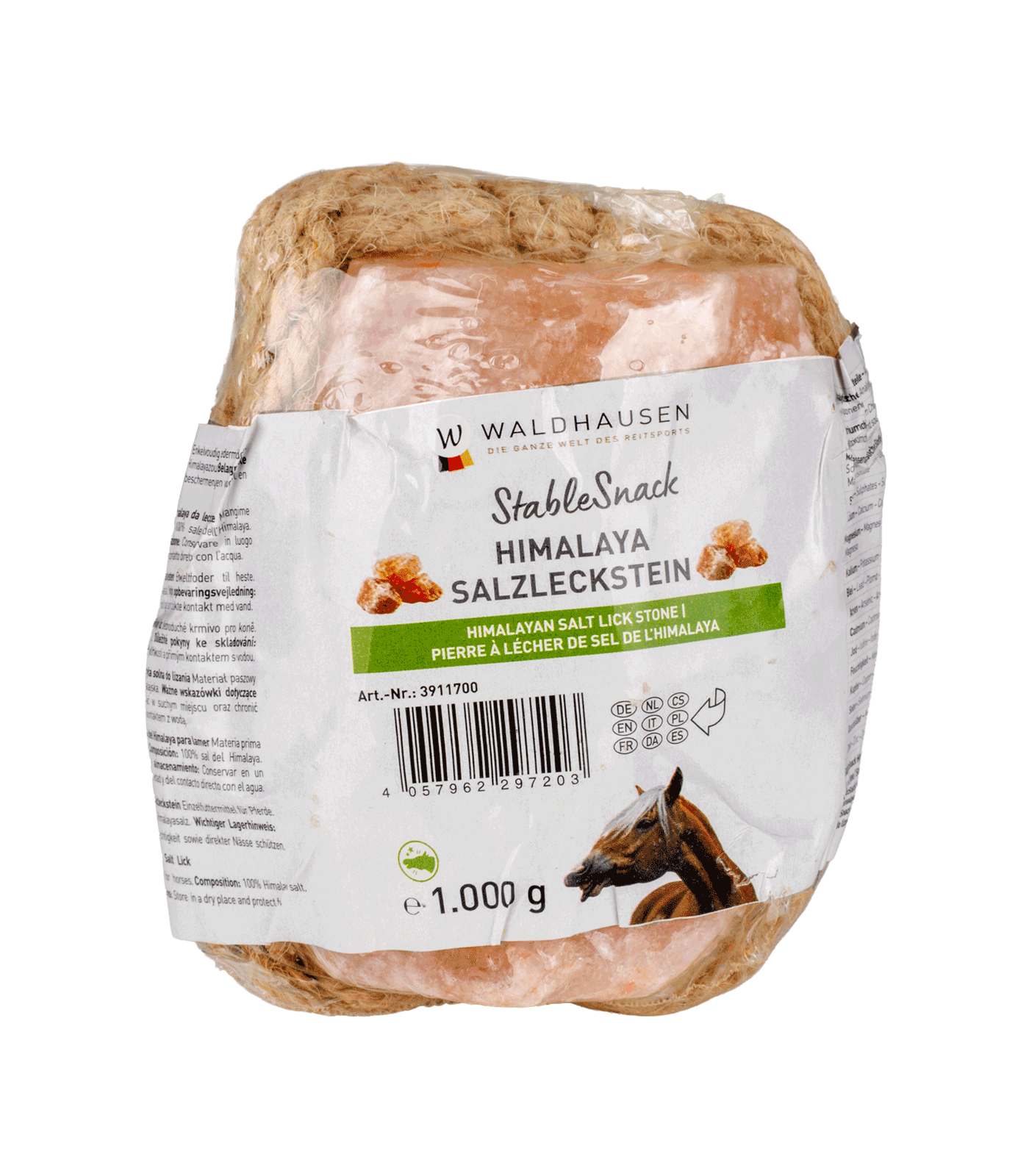 StableSnack Piedra de sal del Himalaya para lamer