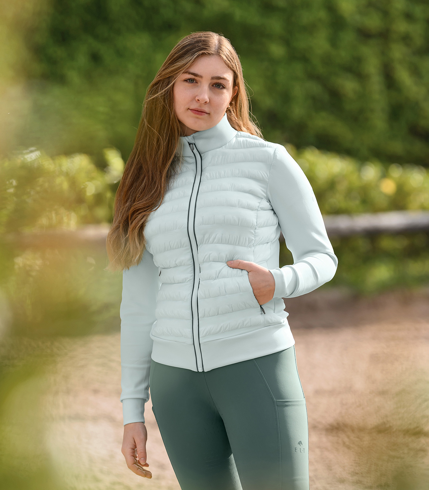 Hybrid Steppjacke Sydney mintgrün