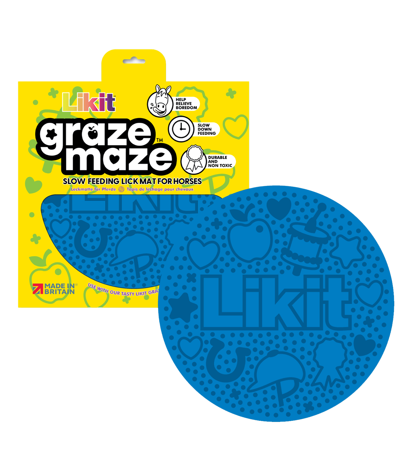 Lízací podložka pro koně Likit Graze Maze