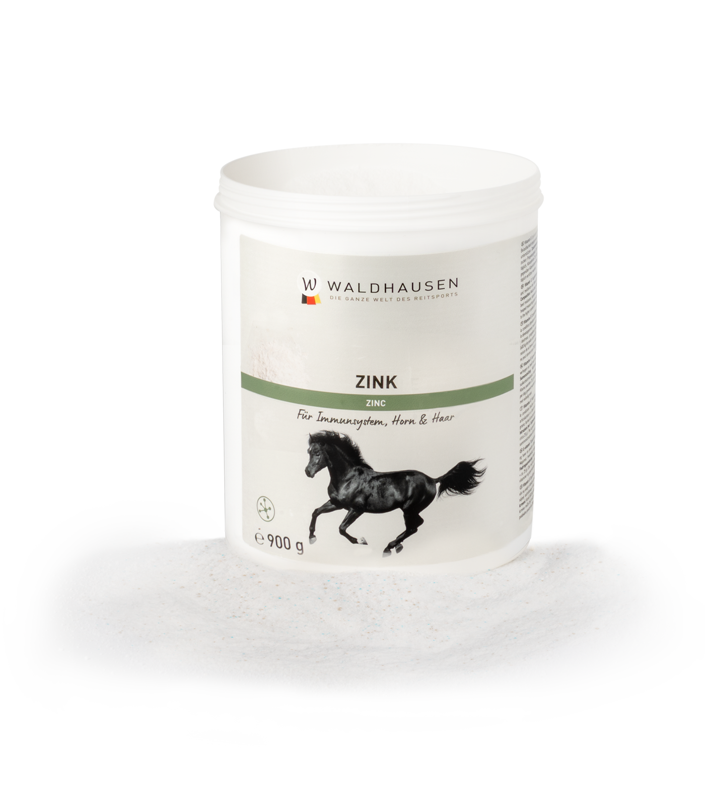 Zinc: para el sistema inmunitario, la materia córnea y el cabello, 900 g