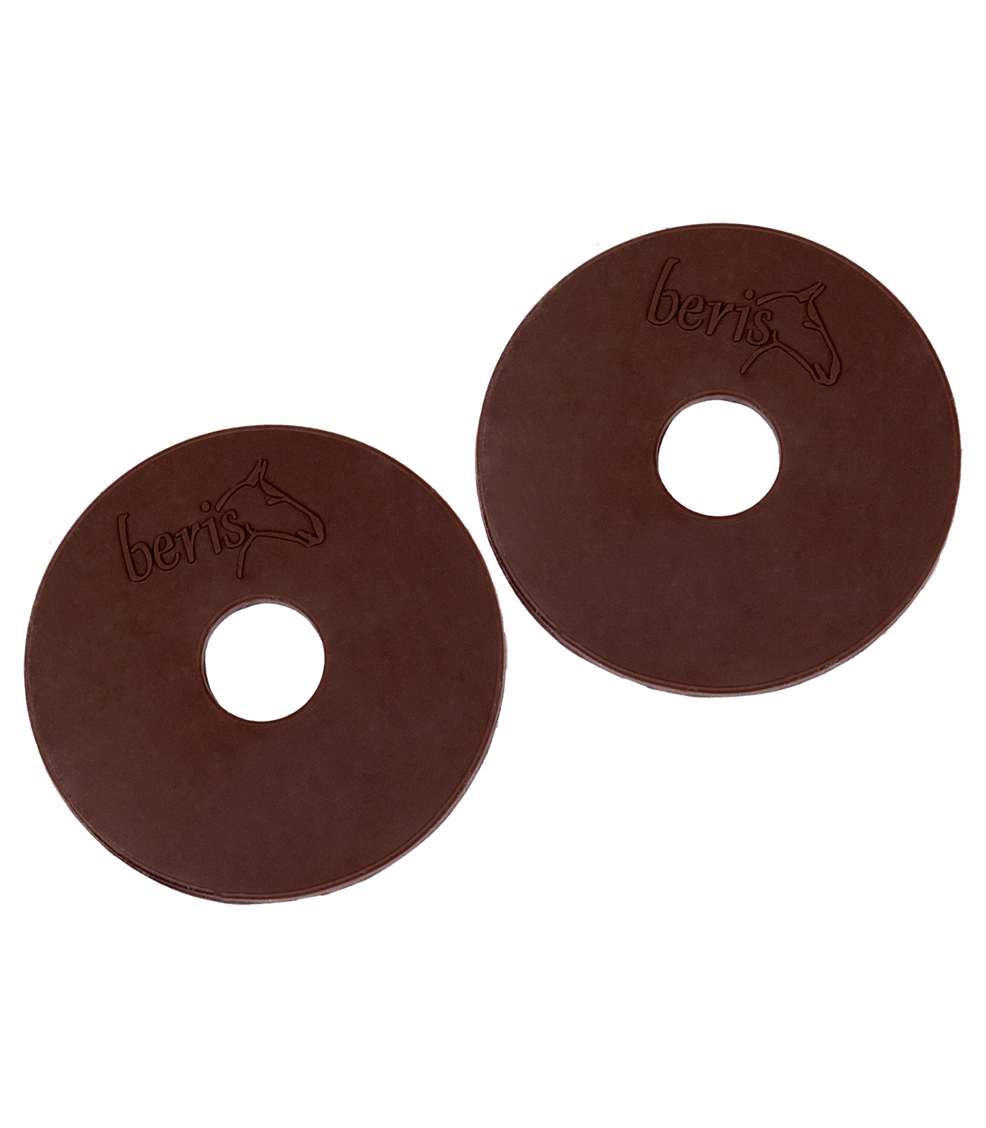 beris Gel Bit Guards, brown, pair