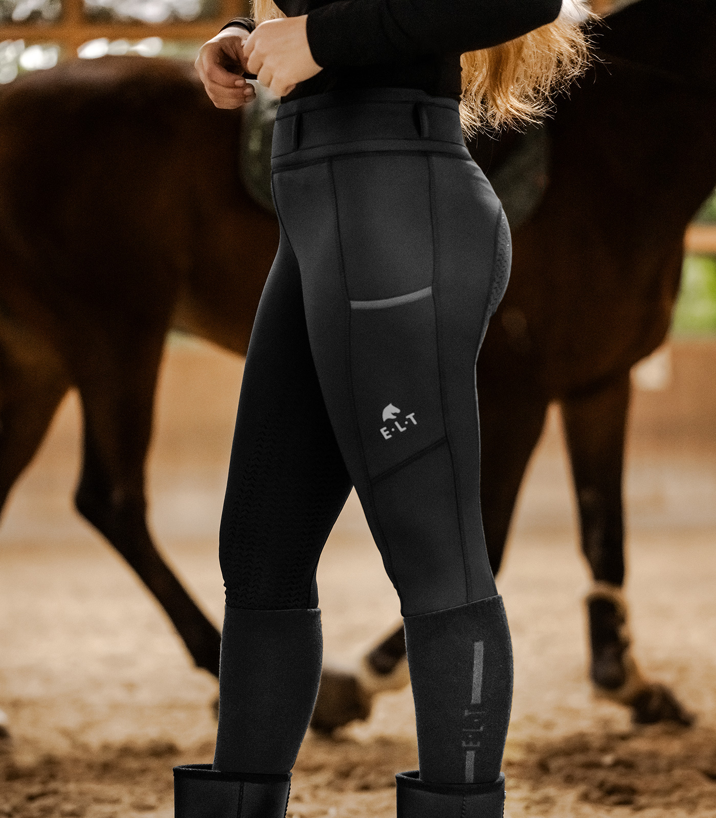 Leggings termici da equitazione Ella