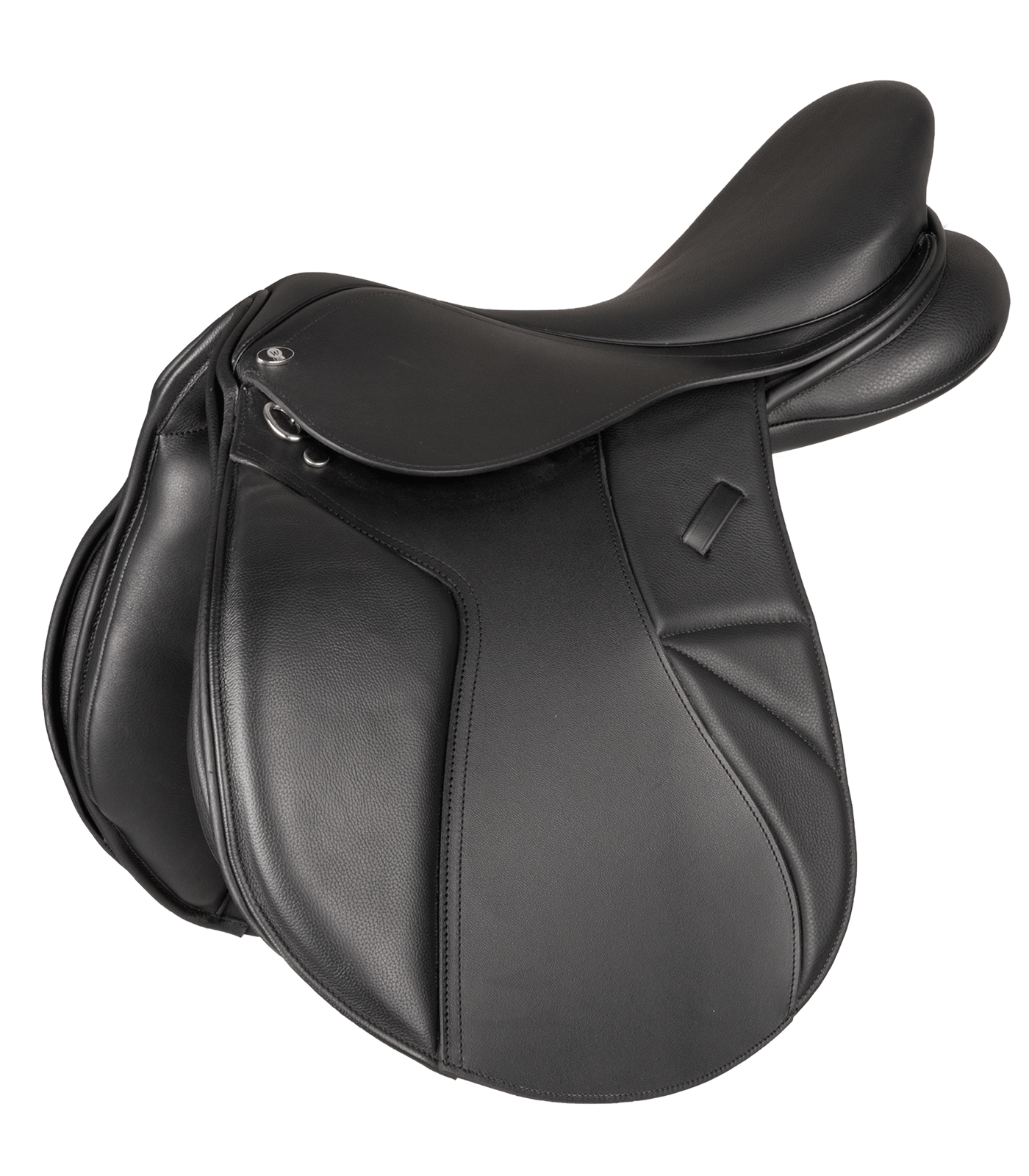 Comfort Jumping Saddle, Leather black