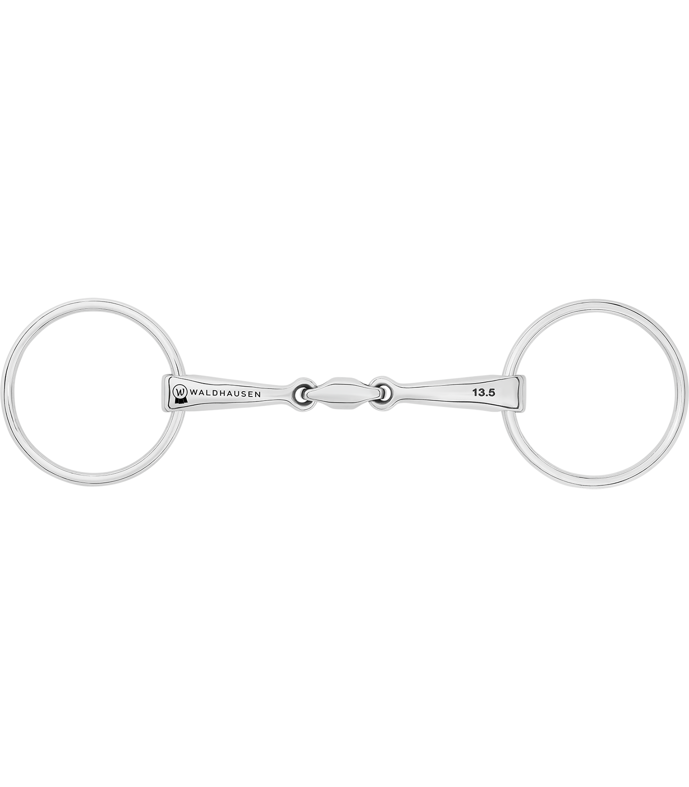 Stihlové udidlo Waldhausen Lock Up, 2× lomené