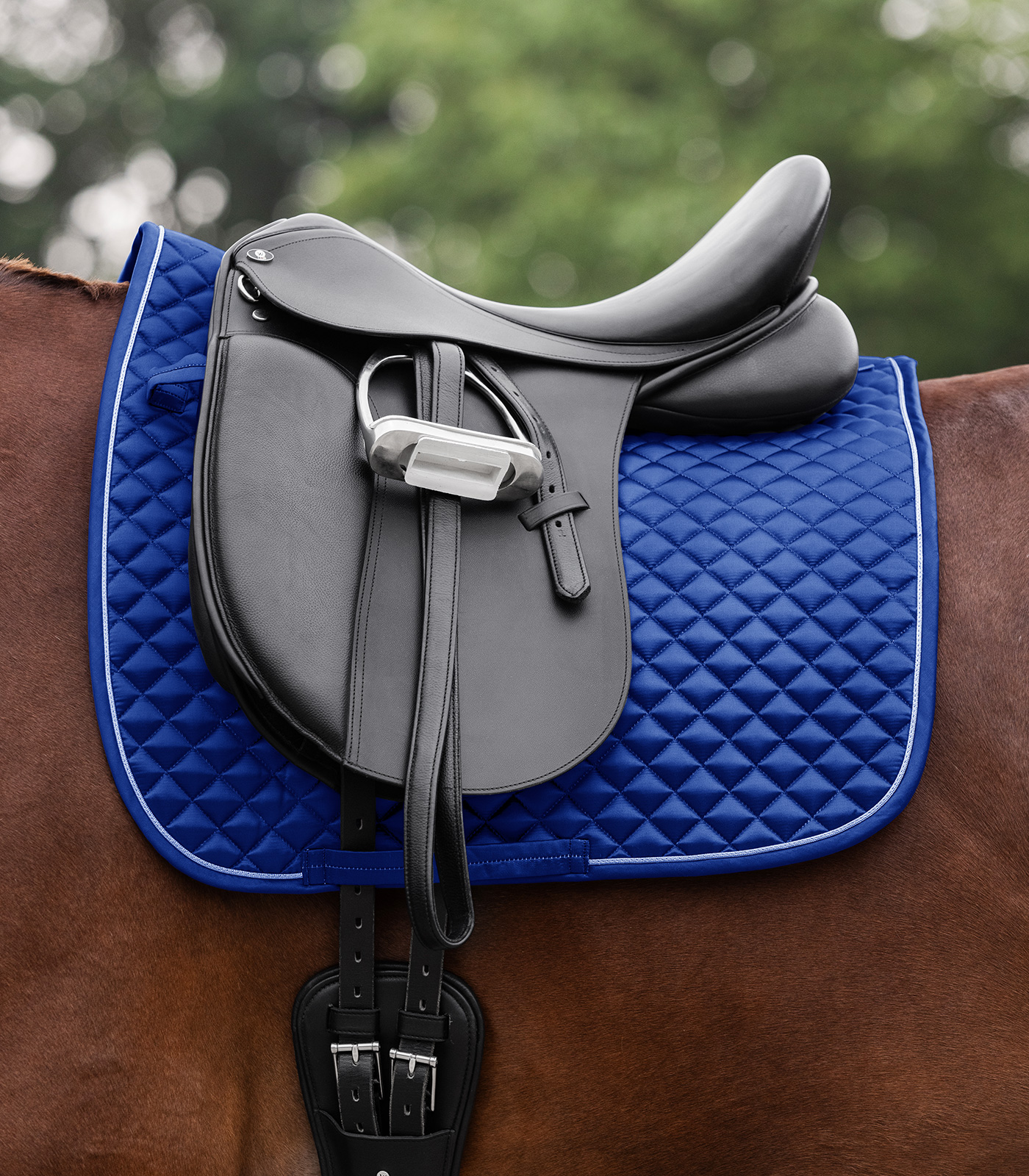 Schabracke Felix Glam saphirblau