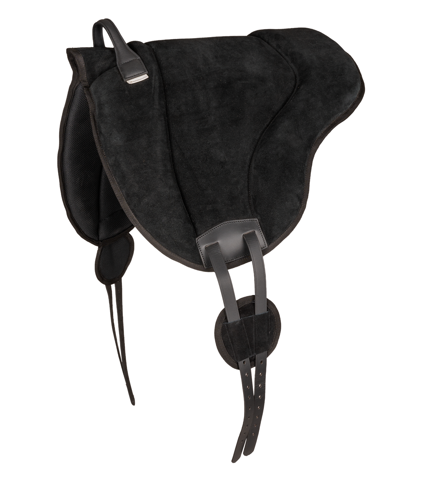 Reitpad Wildleder schwarz