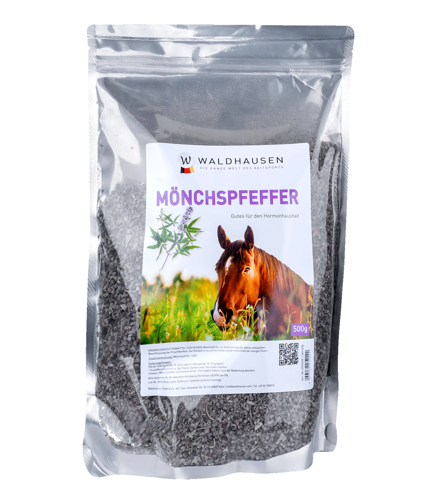 Mönchspfeffer - Kann hormonell bedingte Störungen lindern, 500g