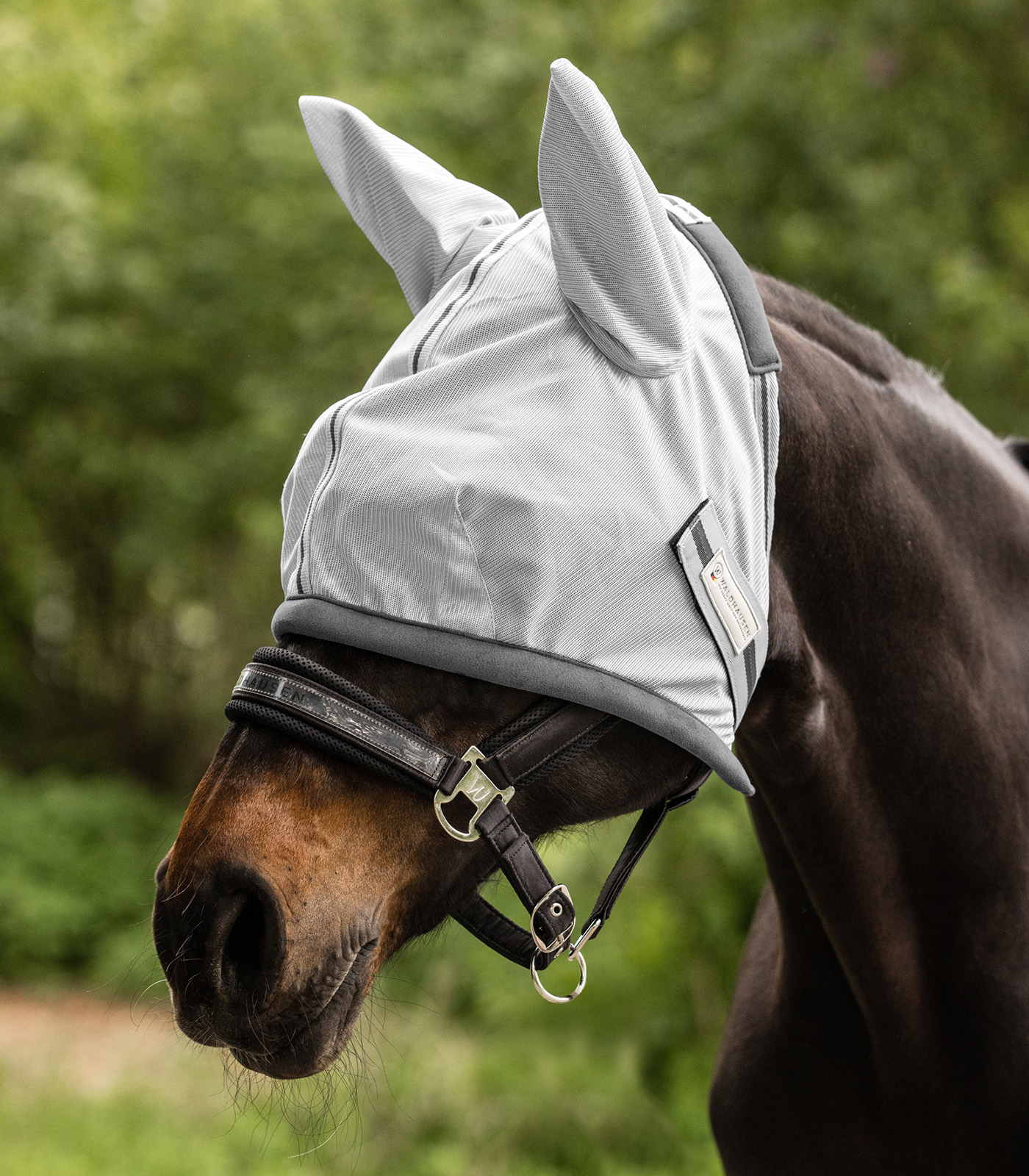PROTECT fly mask silver-grey/grey