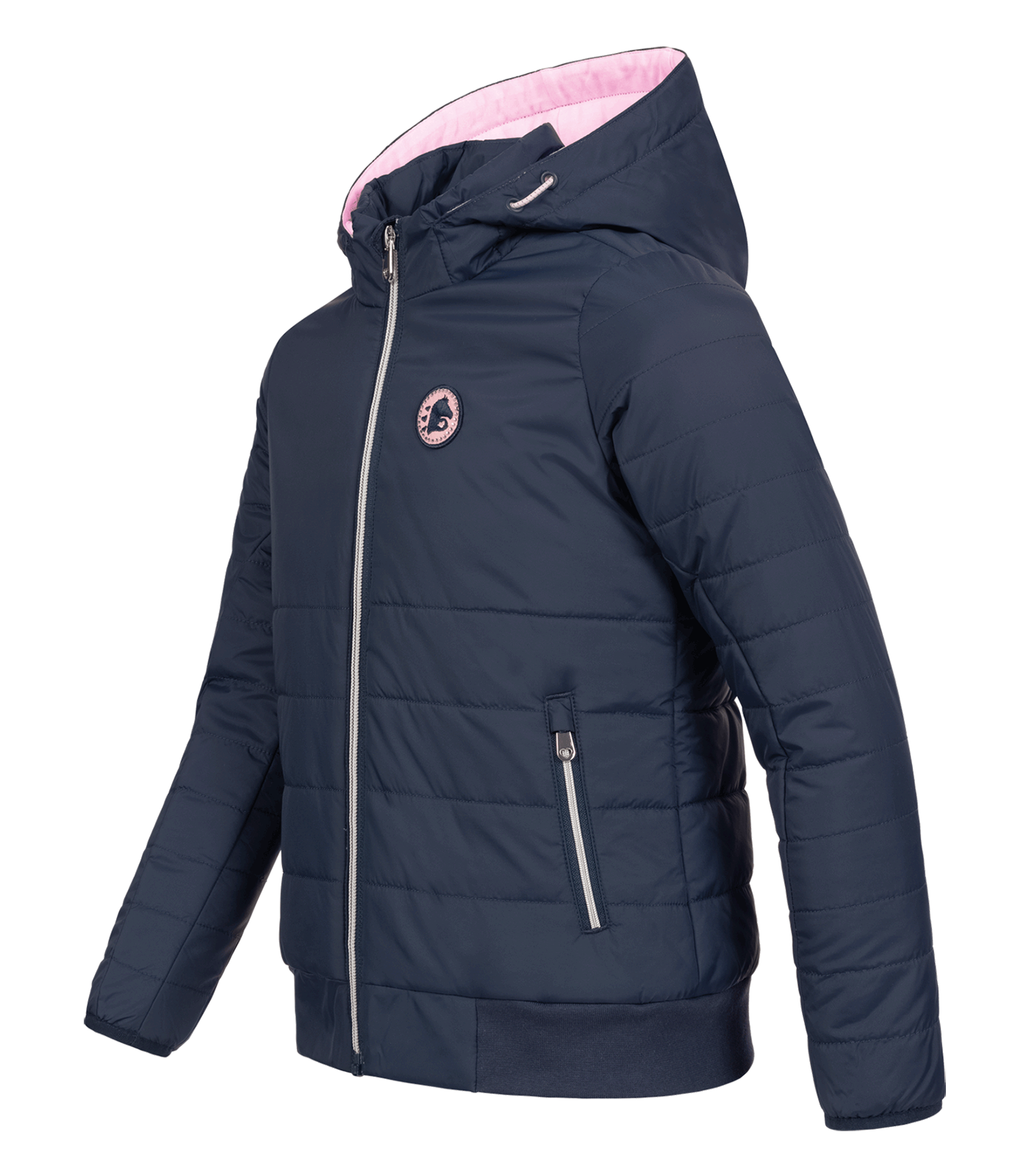 Lucky Gretchen Quilted Jacket, Kids night blue/Lucky Heart