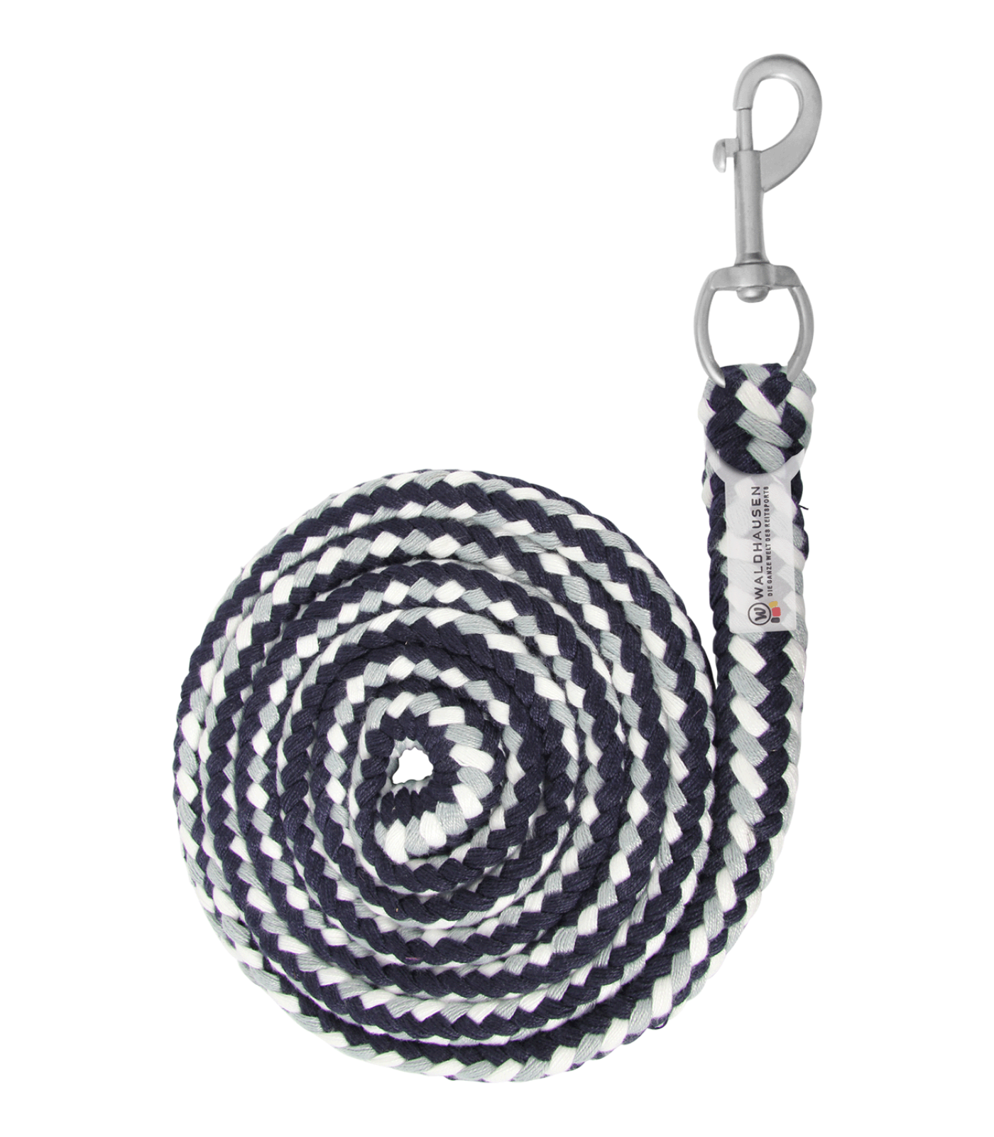 Plus Lead Rope - Snap hook dark blue/grey