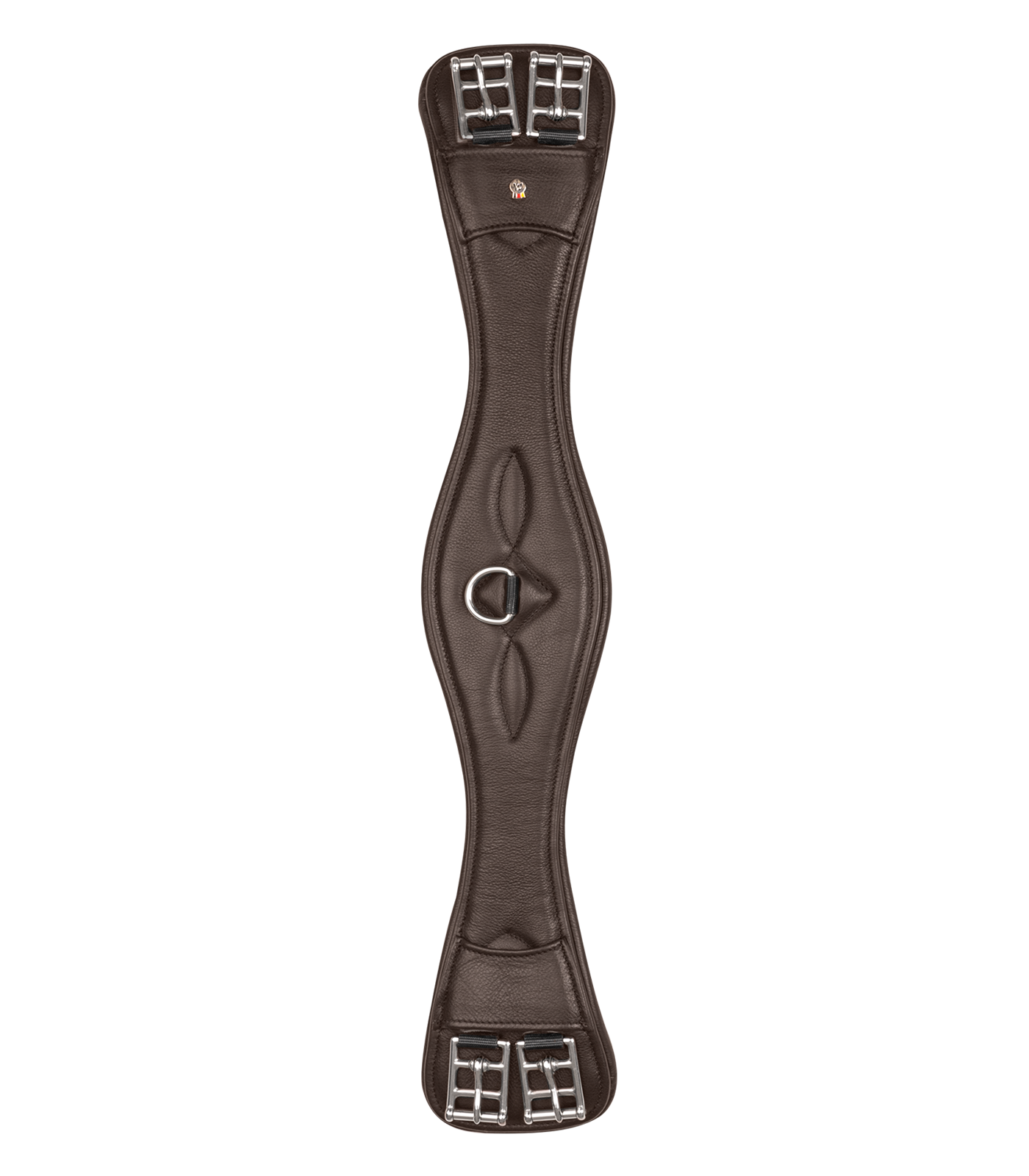 Comfort short leather girth