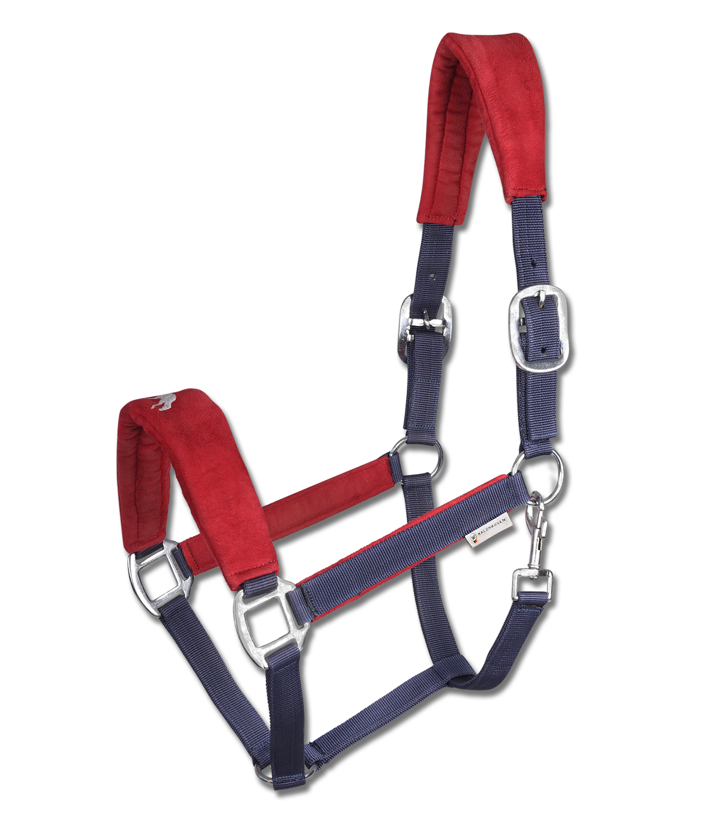 Hellnar Icelandic Halter navy/red