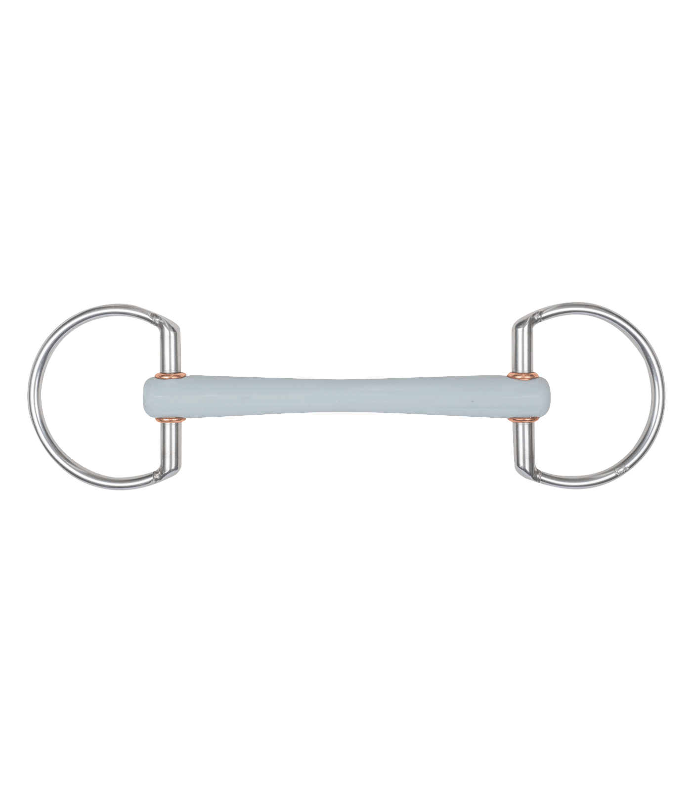 Tenké olivové udidlo Beris Comfort, kroužky 6 cm