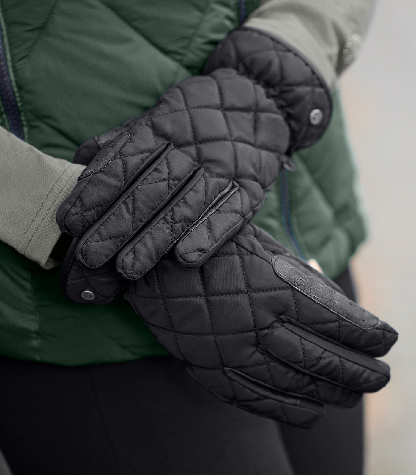 Diamond Winter Riding Gloves