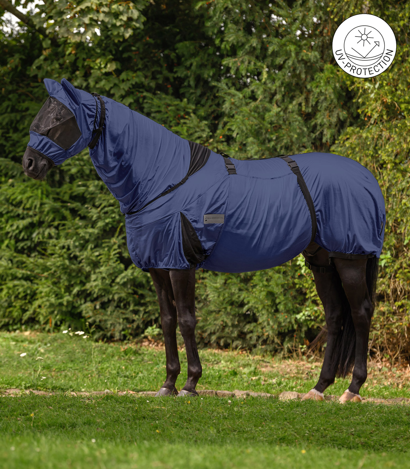 Manta antieczema Premium azul noche