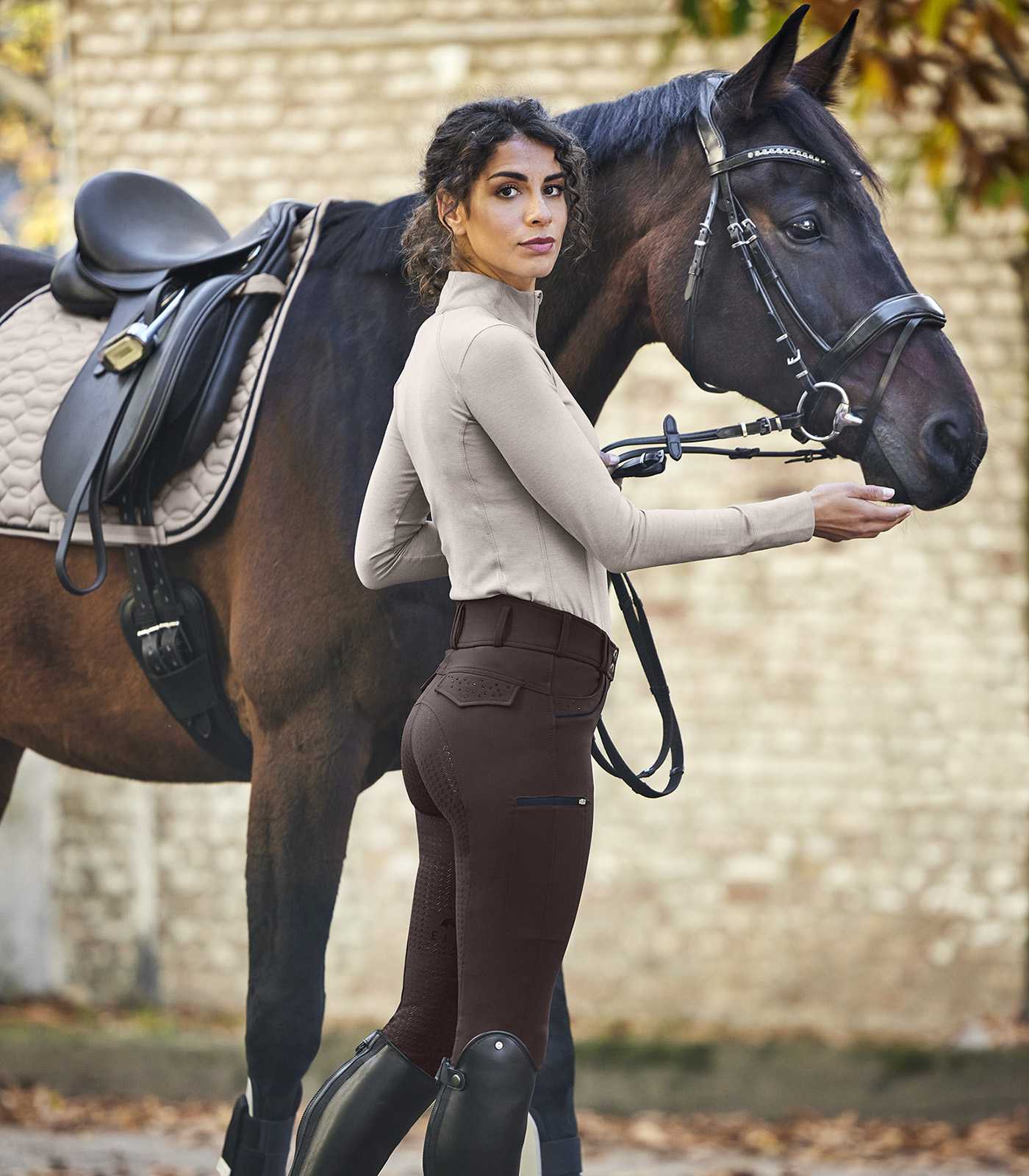 Kassandra High Waist Breeches