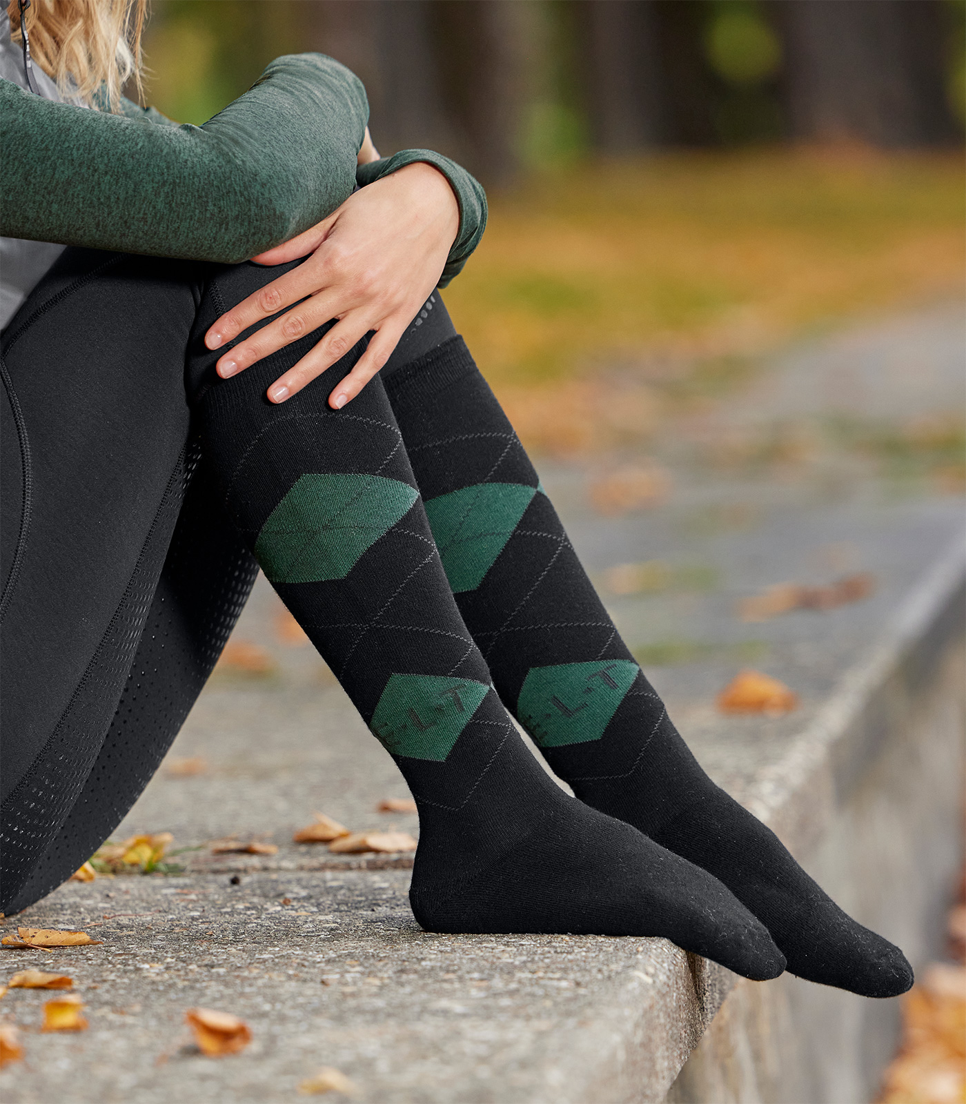 Reitsocken Karo