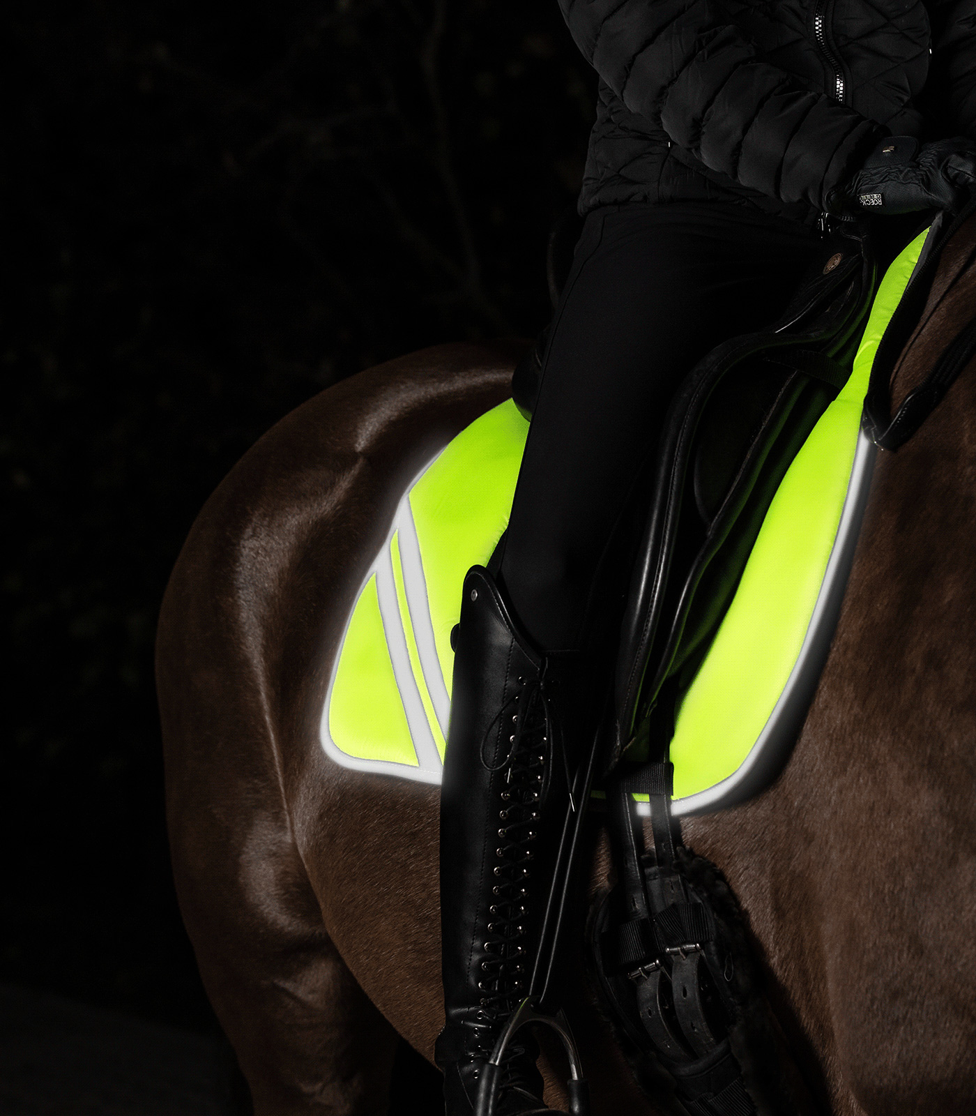 HI VIZ Saddle pad