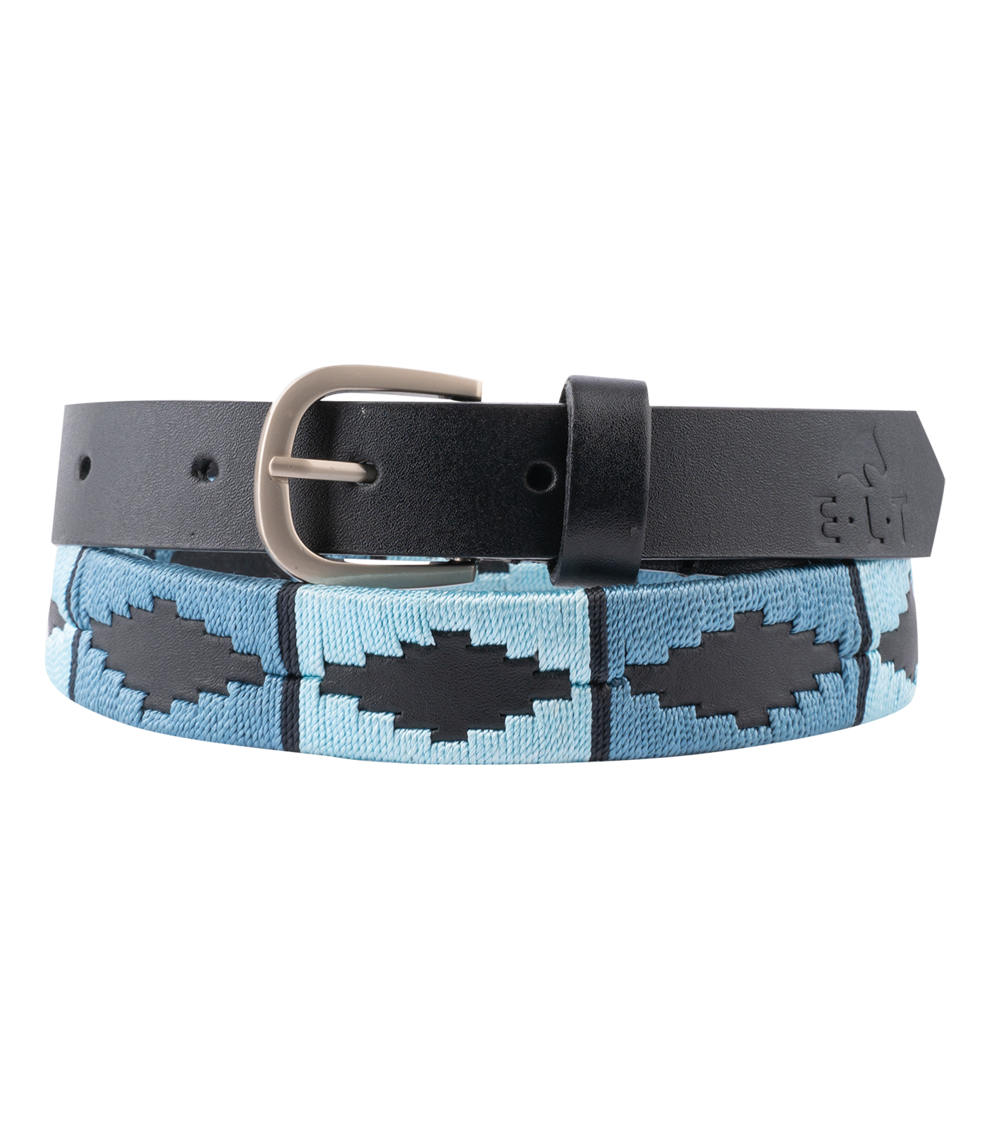 Gemma Polo Belt black/chalkblue