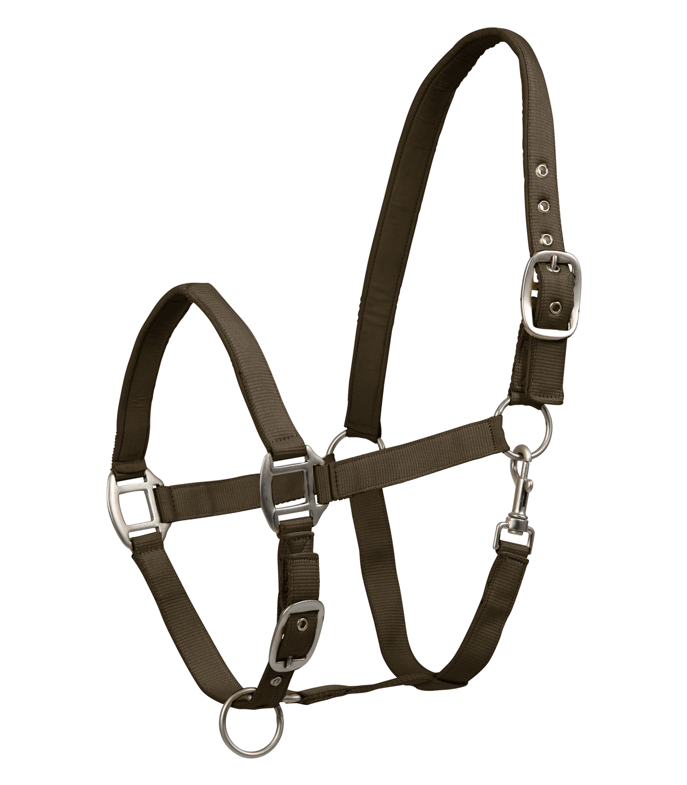 Halter Satin green brown