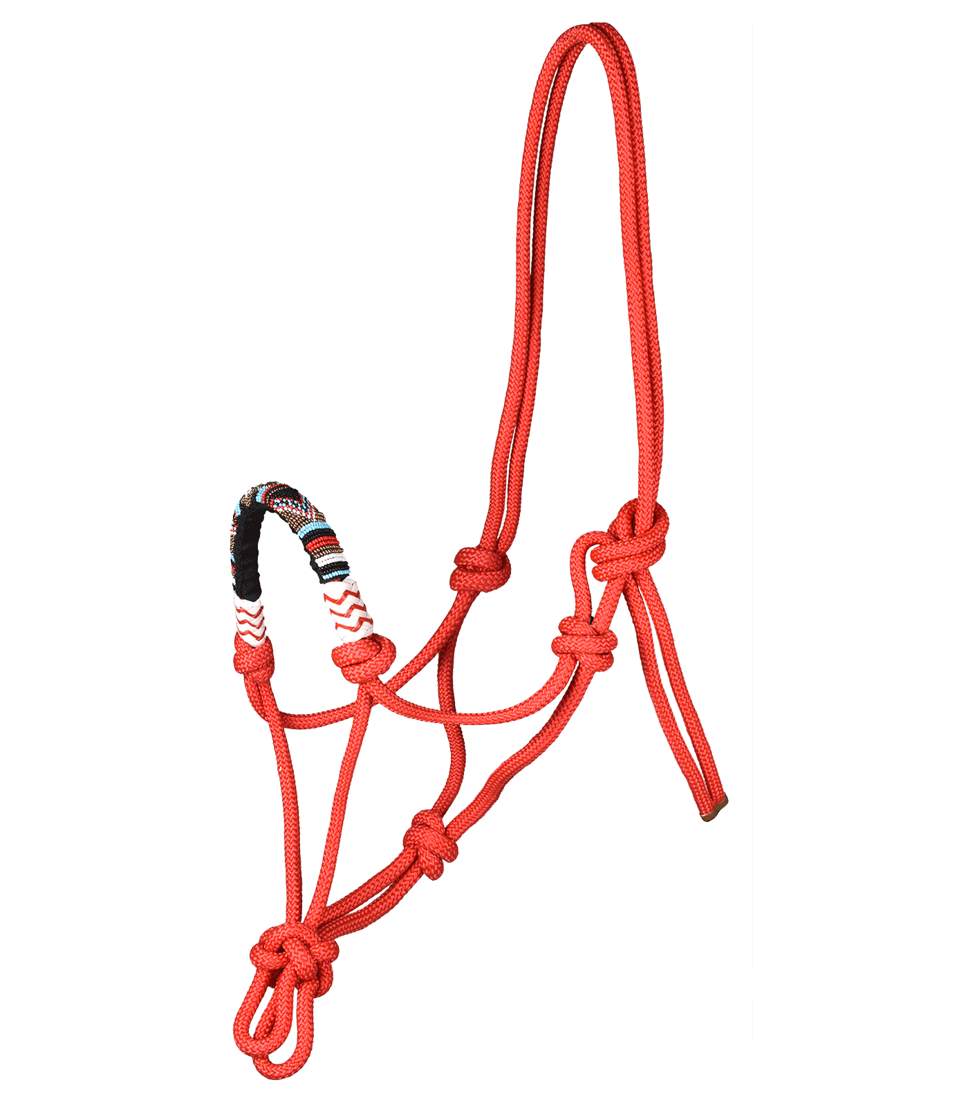 Capezza annodata Pearls rosso