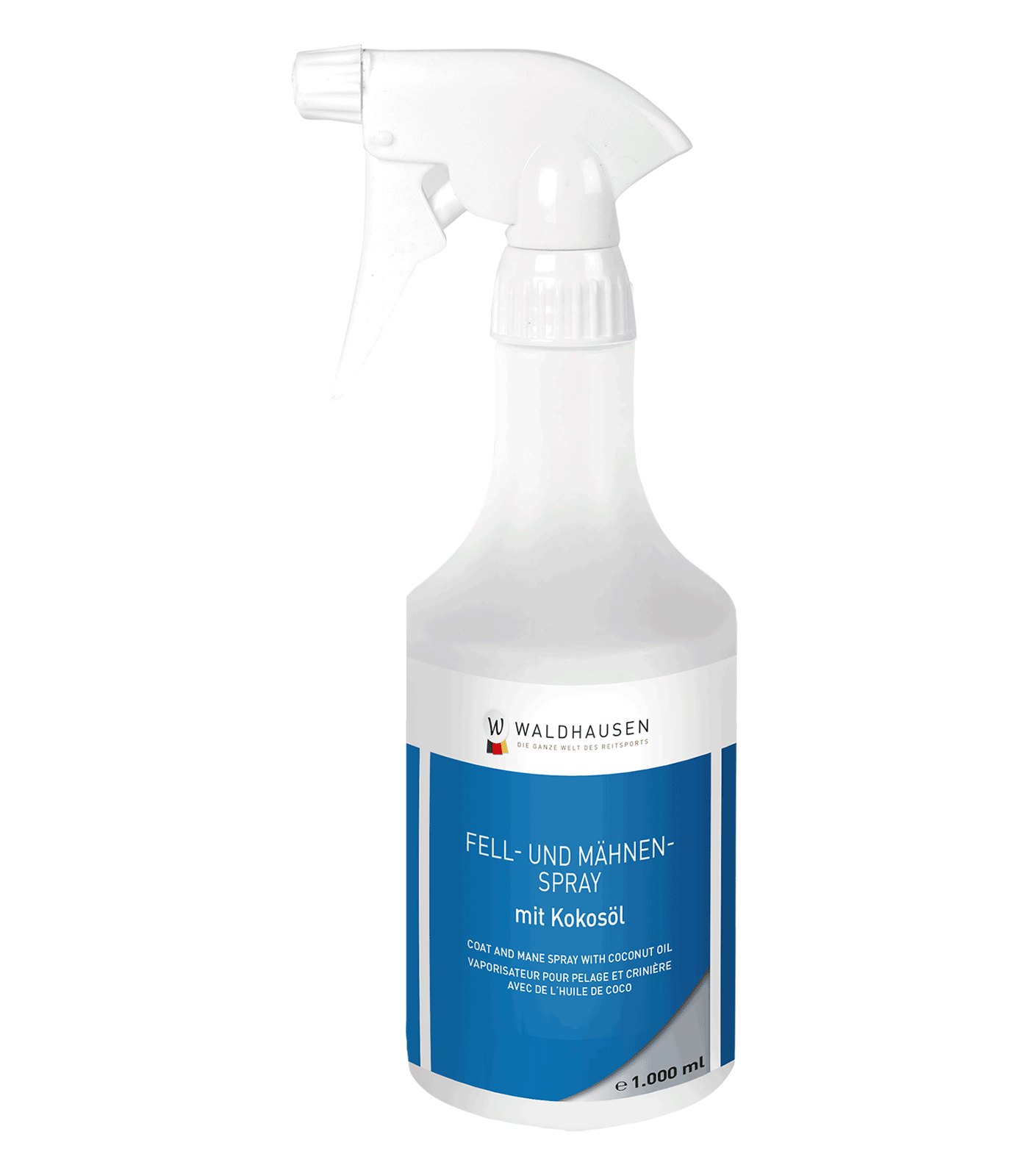 Spray à l’huile de coco pour pelage et crinière, 1 000 ml