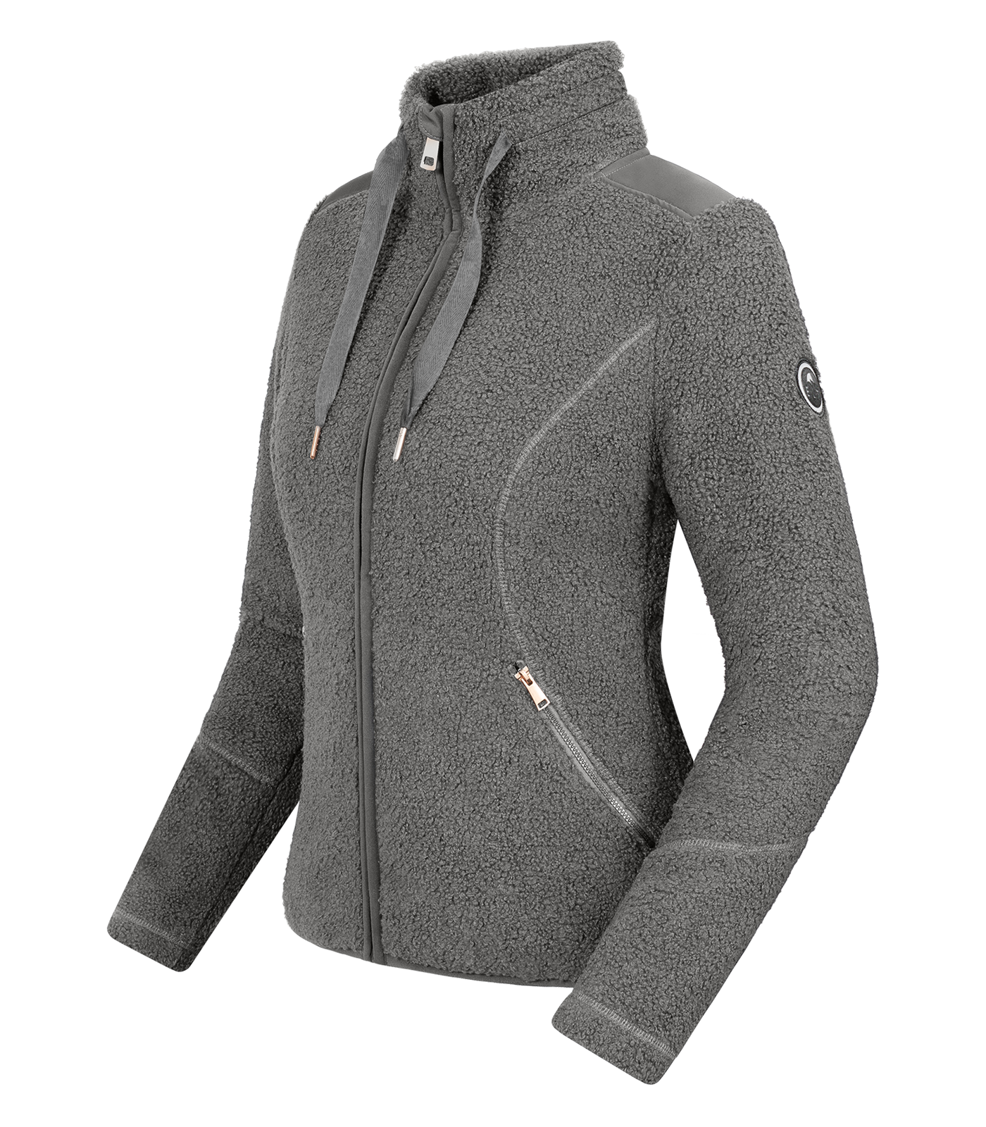 Teddyfleece Jacke Marseille zinn