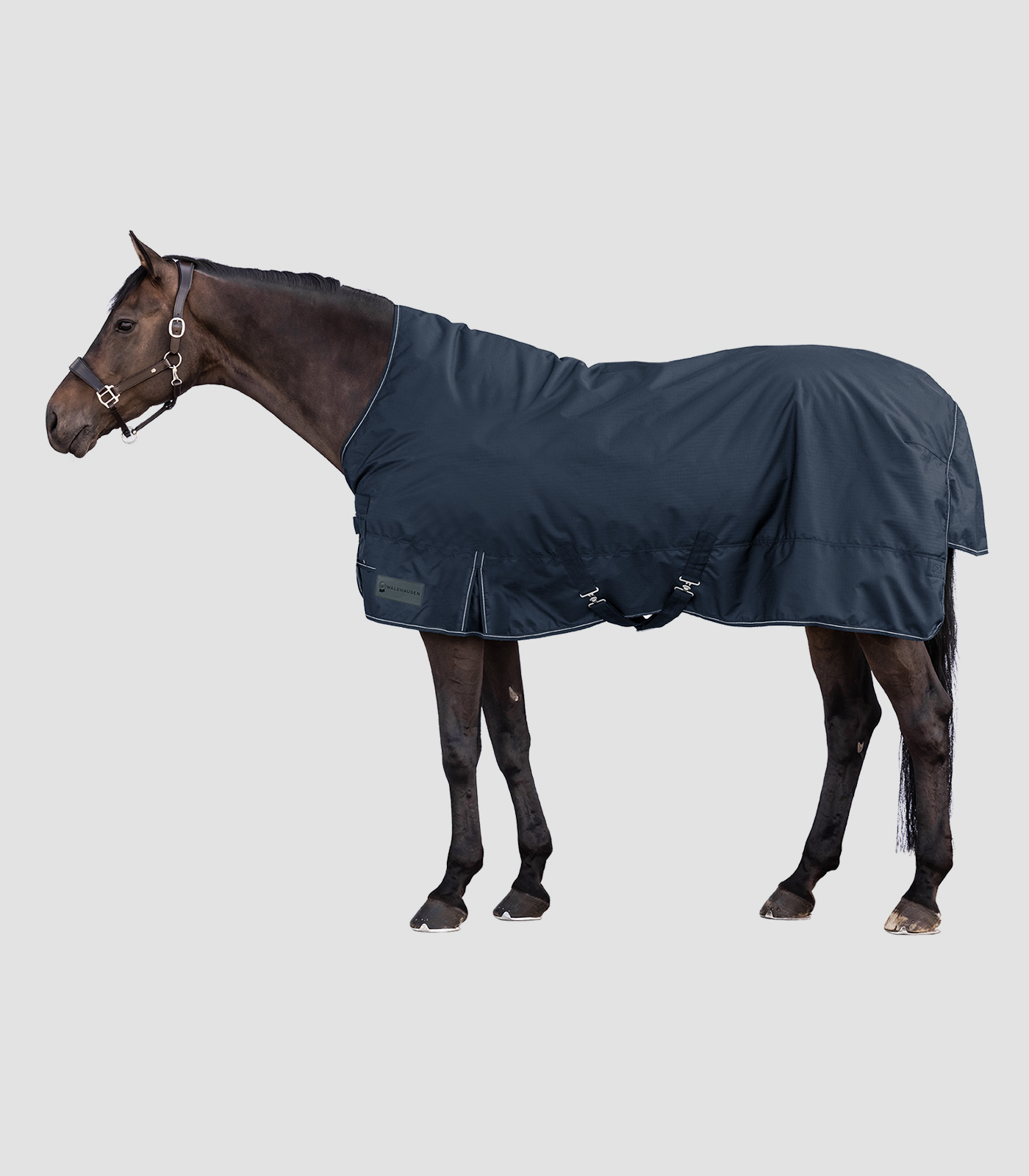 NORDIC Outdoordecke, High Neck, Light nachtblau