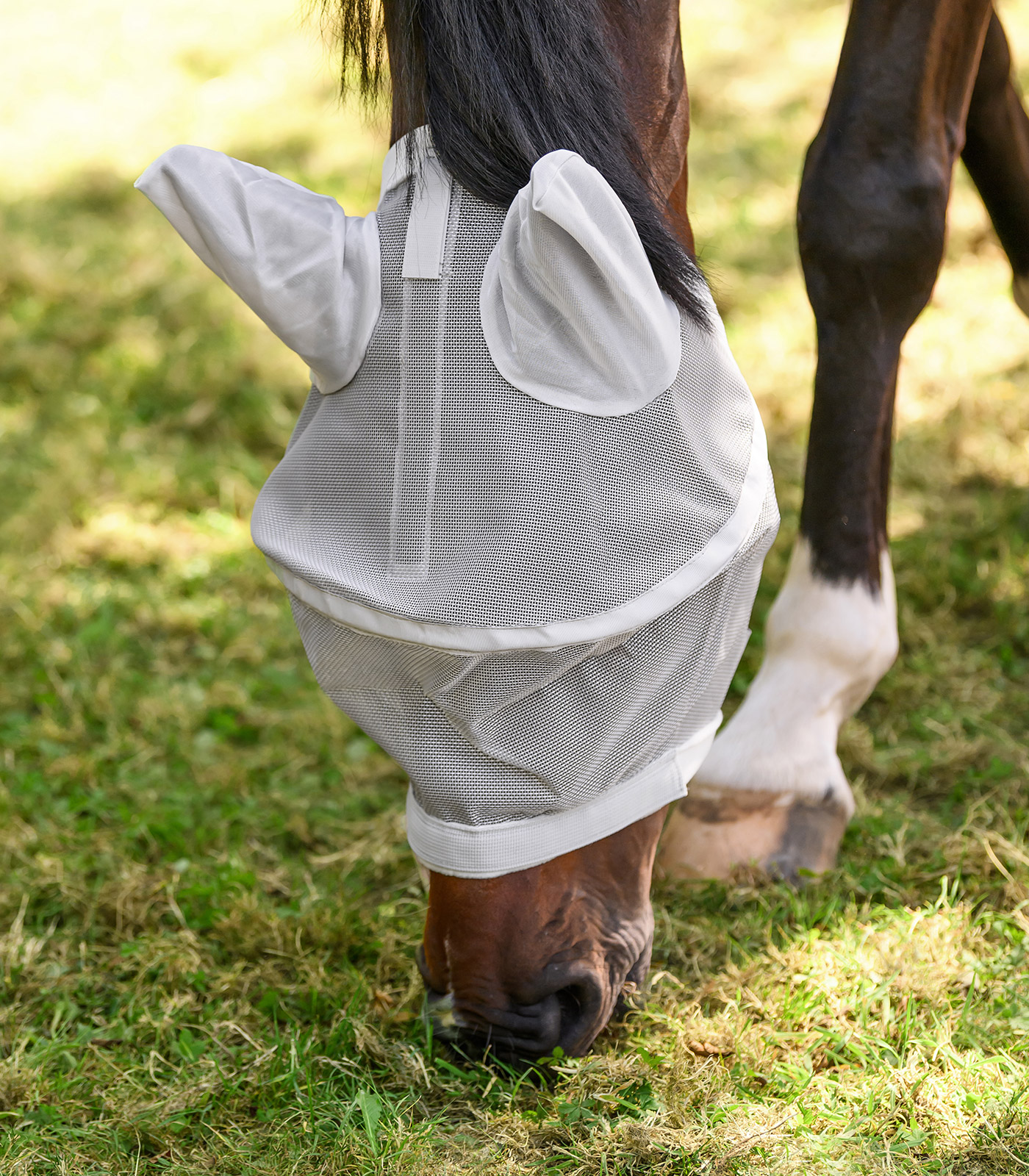 Maschera antimosche PREMIUM Space, con protezione per orecchie e naso