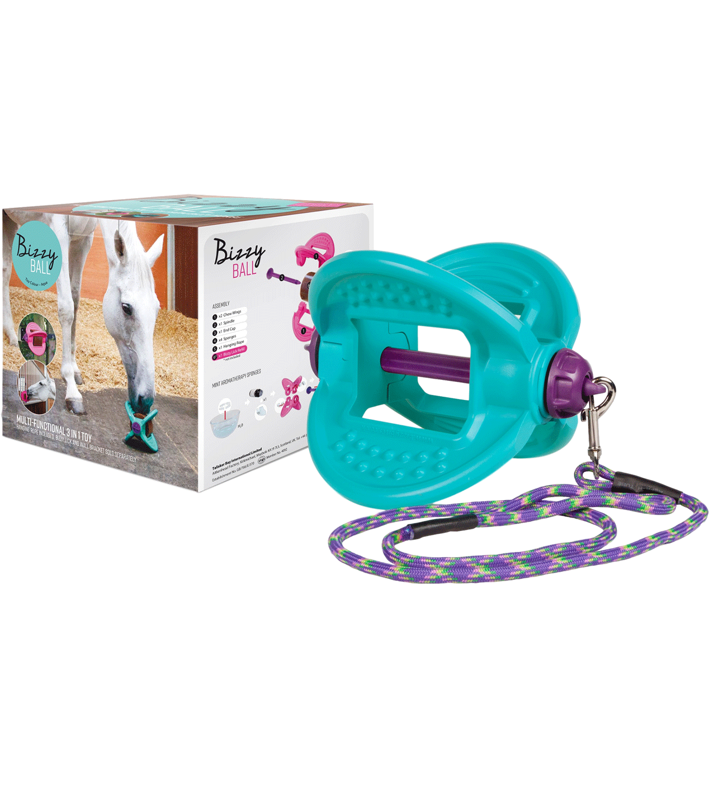 Bizzy Ball acquamarina