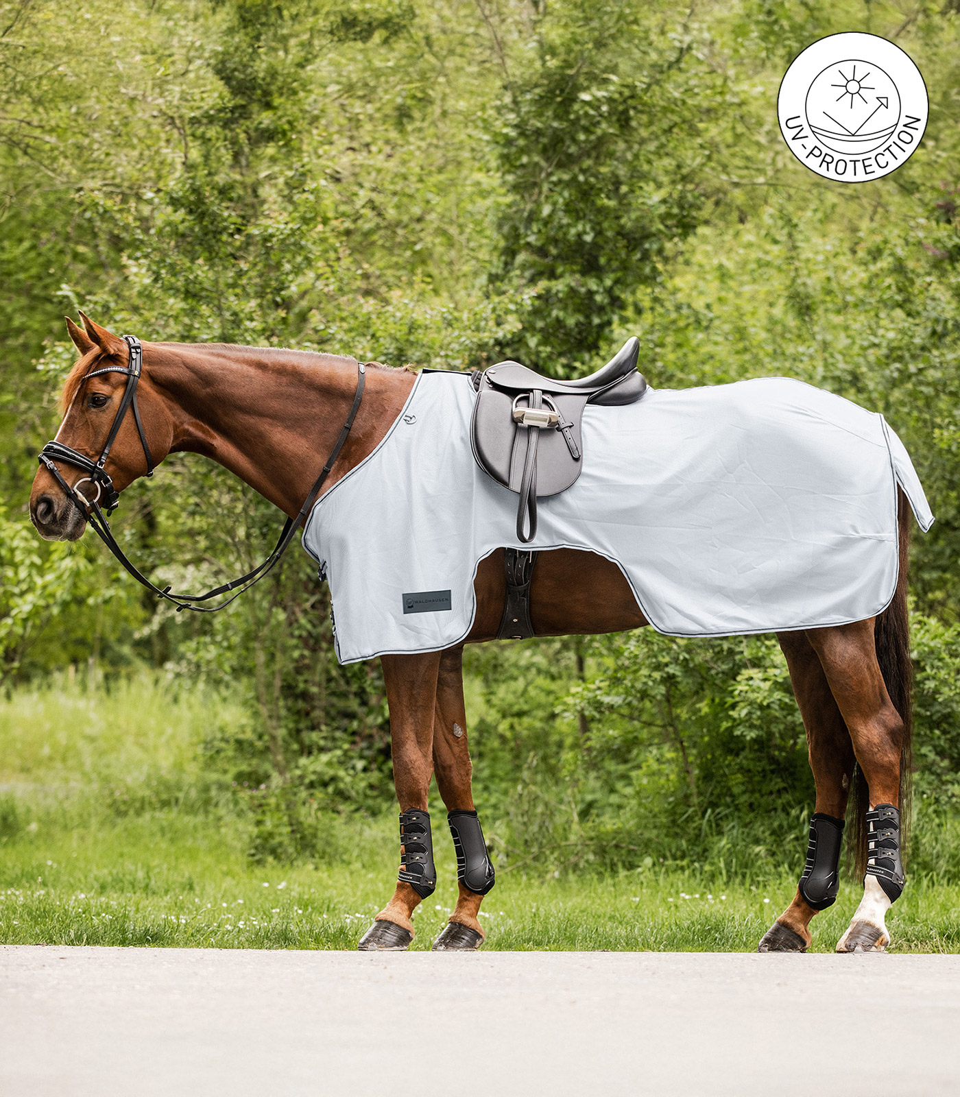 PROTECT Fly exercise sheet silver-grey/grey