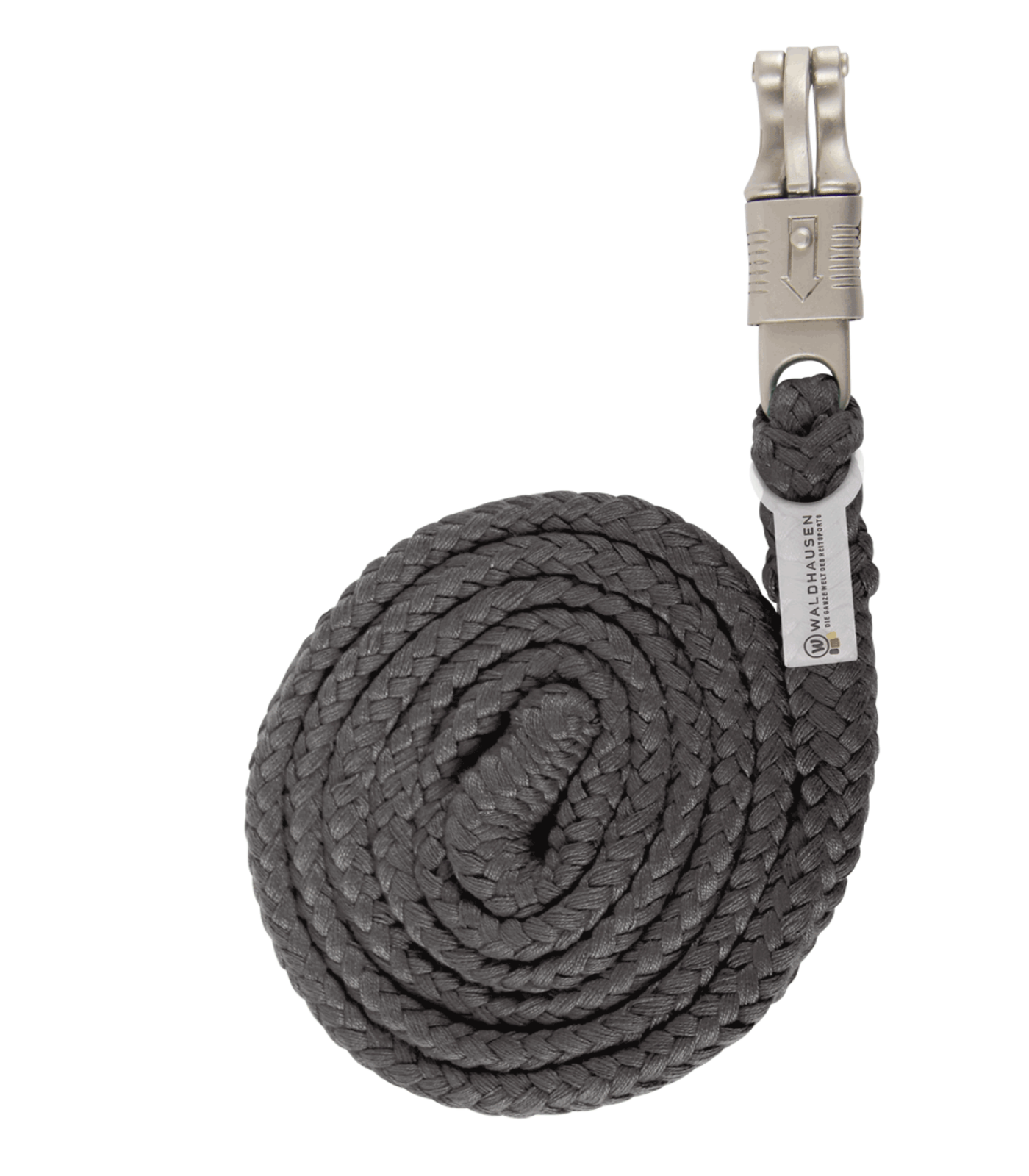 Anbindestrick Plus - Panikhaken anthrazit