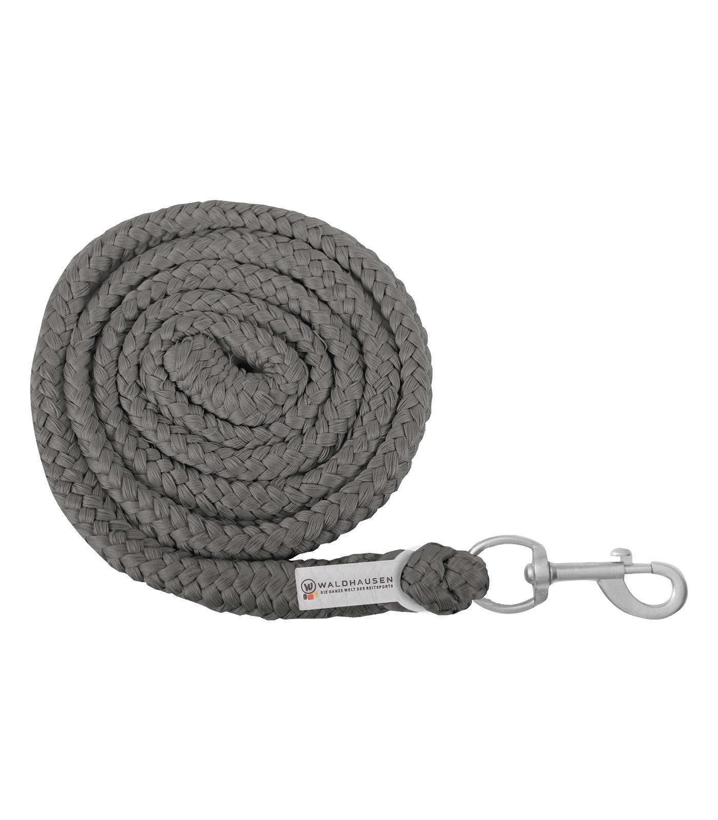 Economic Lead Rope - carabiner pewter