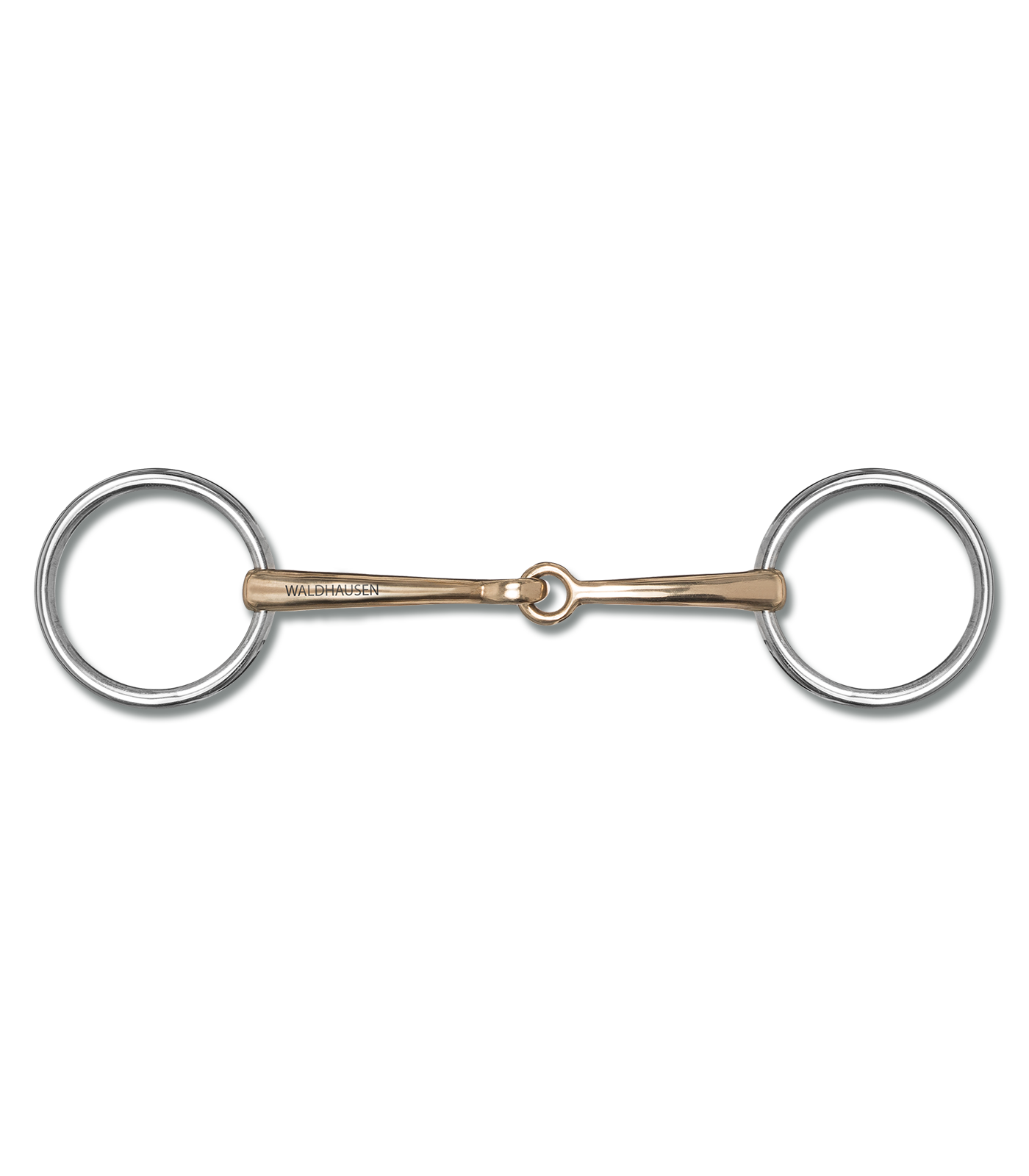 Cyprium Silver Unterlegtrense einfach gebrochen, massiv