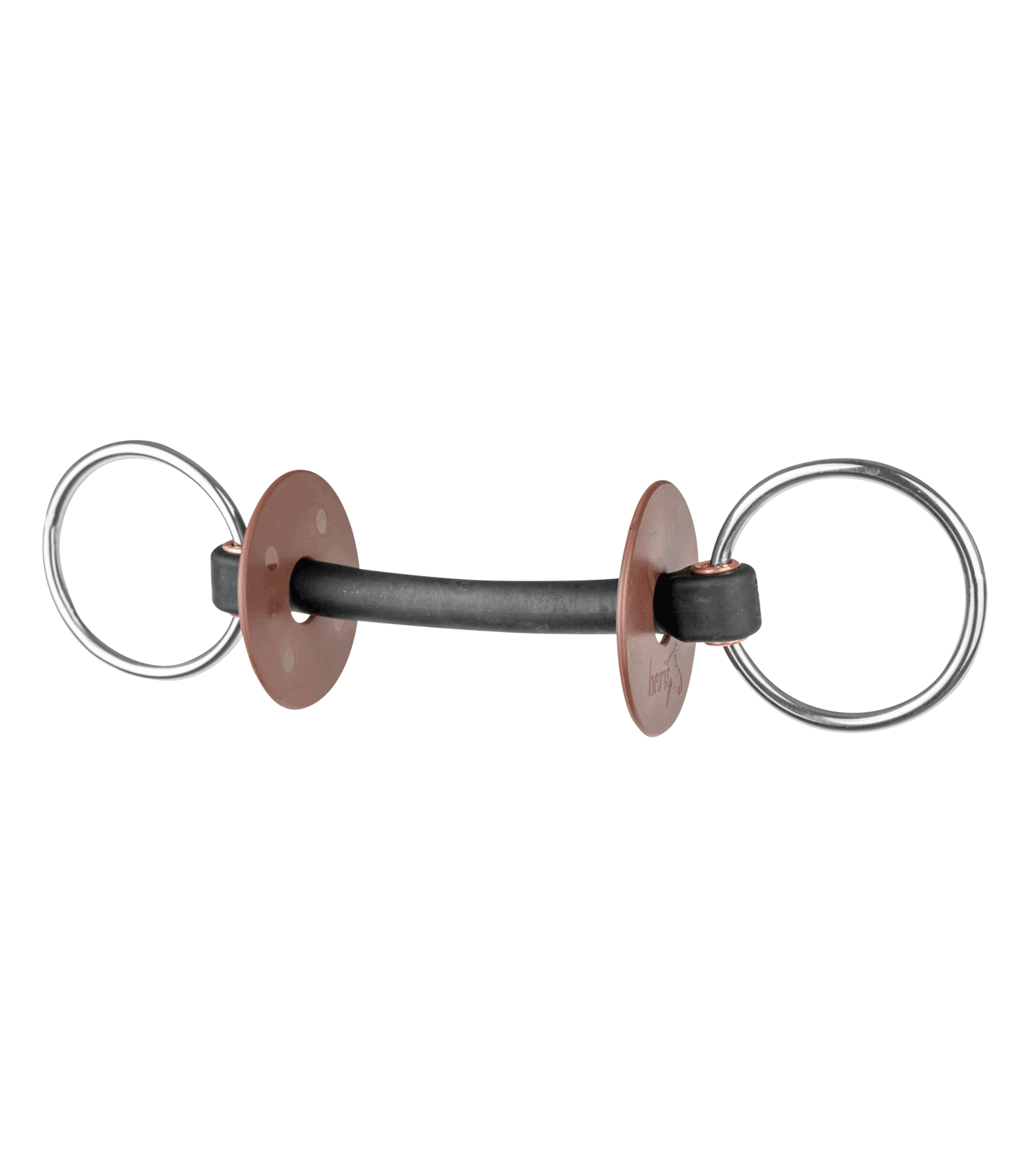 Stihlové udidlo Beris Pure Extra Soft, kroužky 7,5 cm