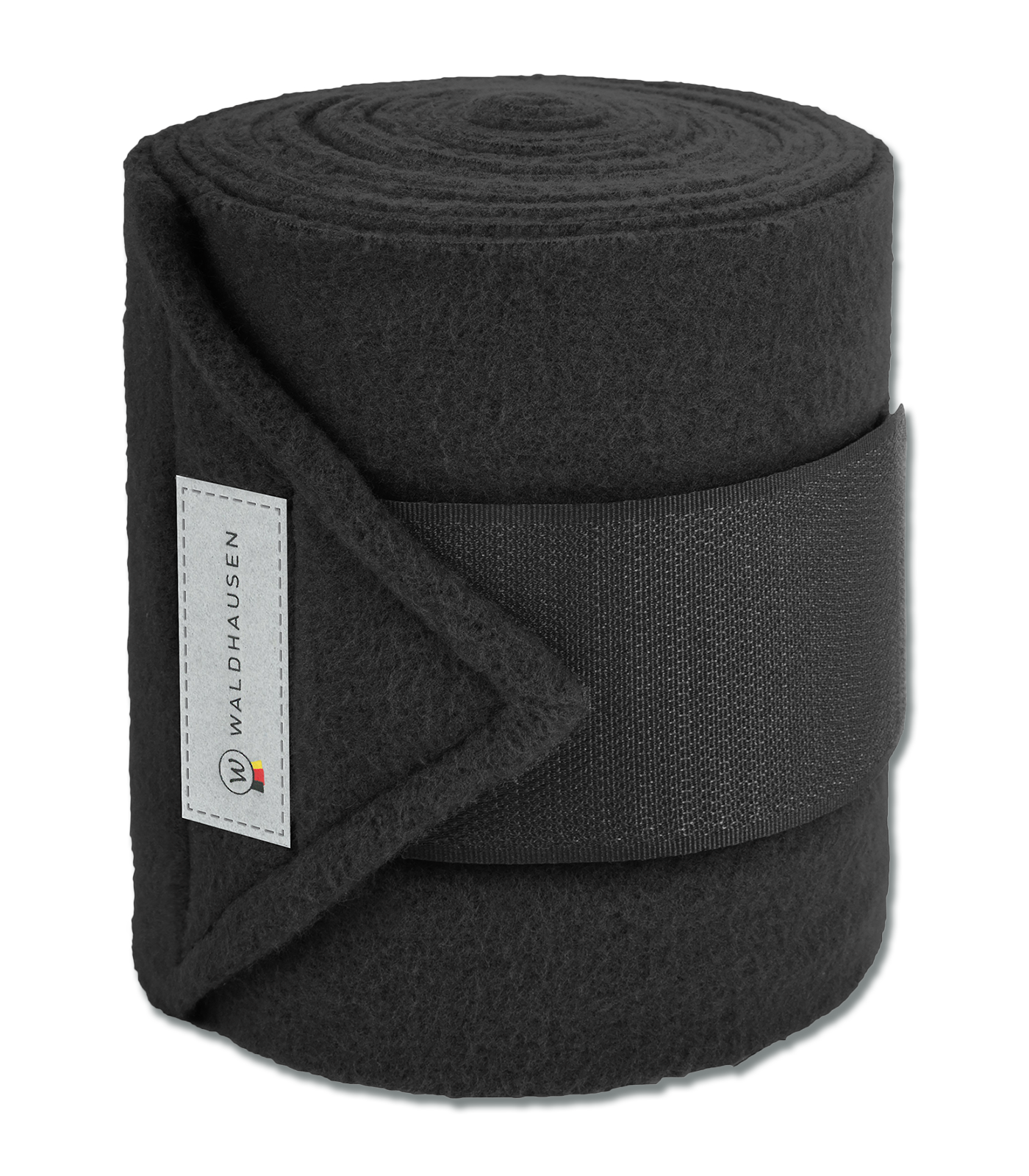 Basic Fleece Bandages, set of 4 black