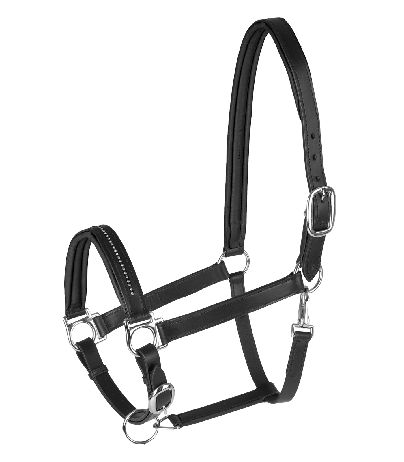 STAR Leather halter Diamond